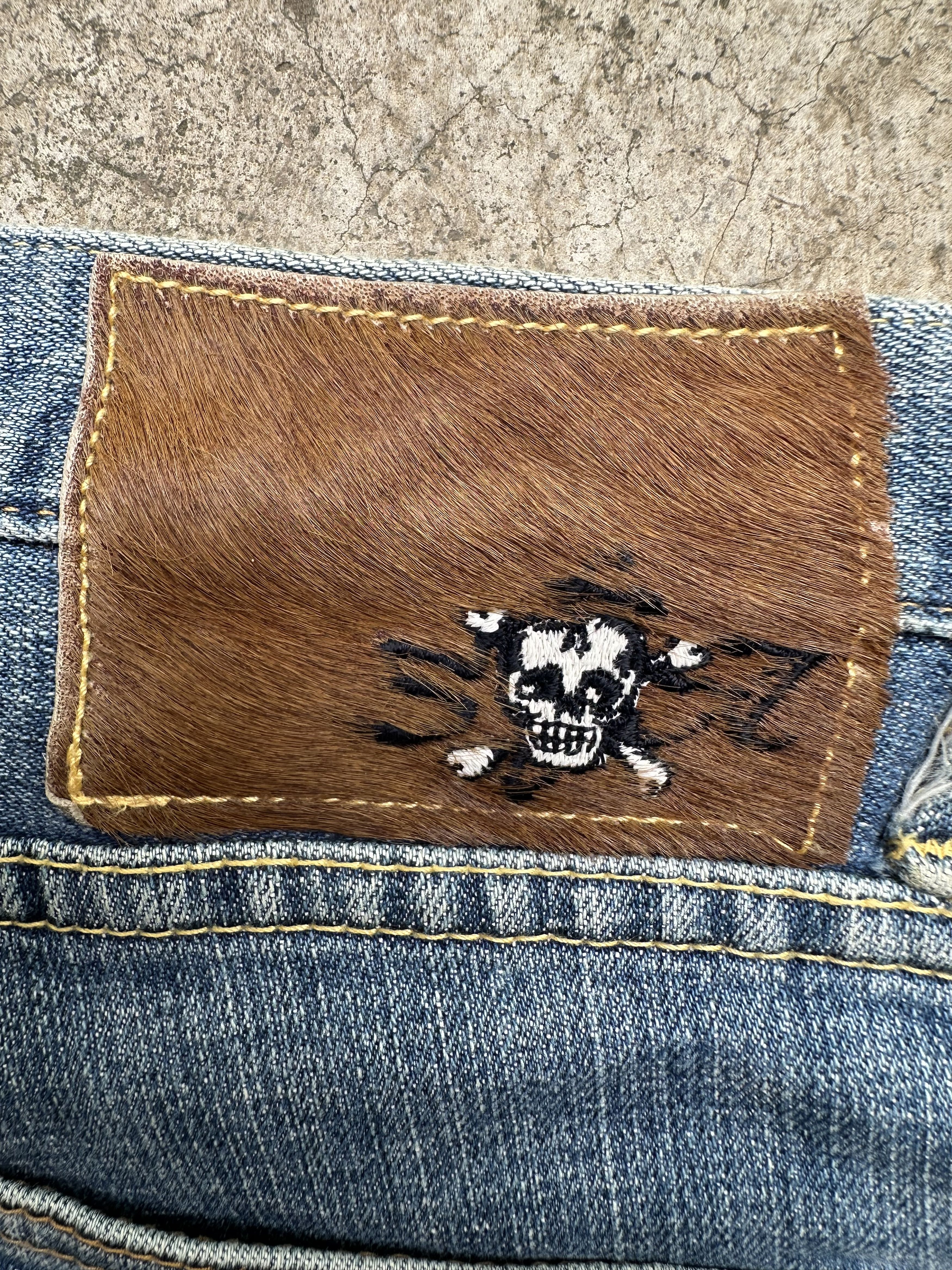 Alchemist Vintage Fab Four & Co Alchemist Flare Denim Jeans Size US 32 / EU 48 - 18 Thumbnail