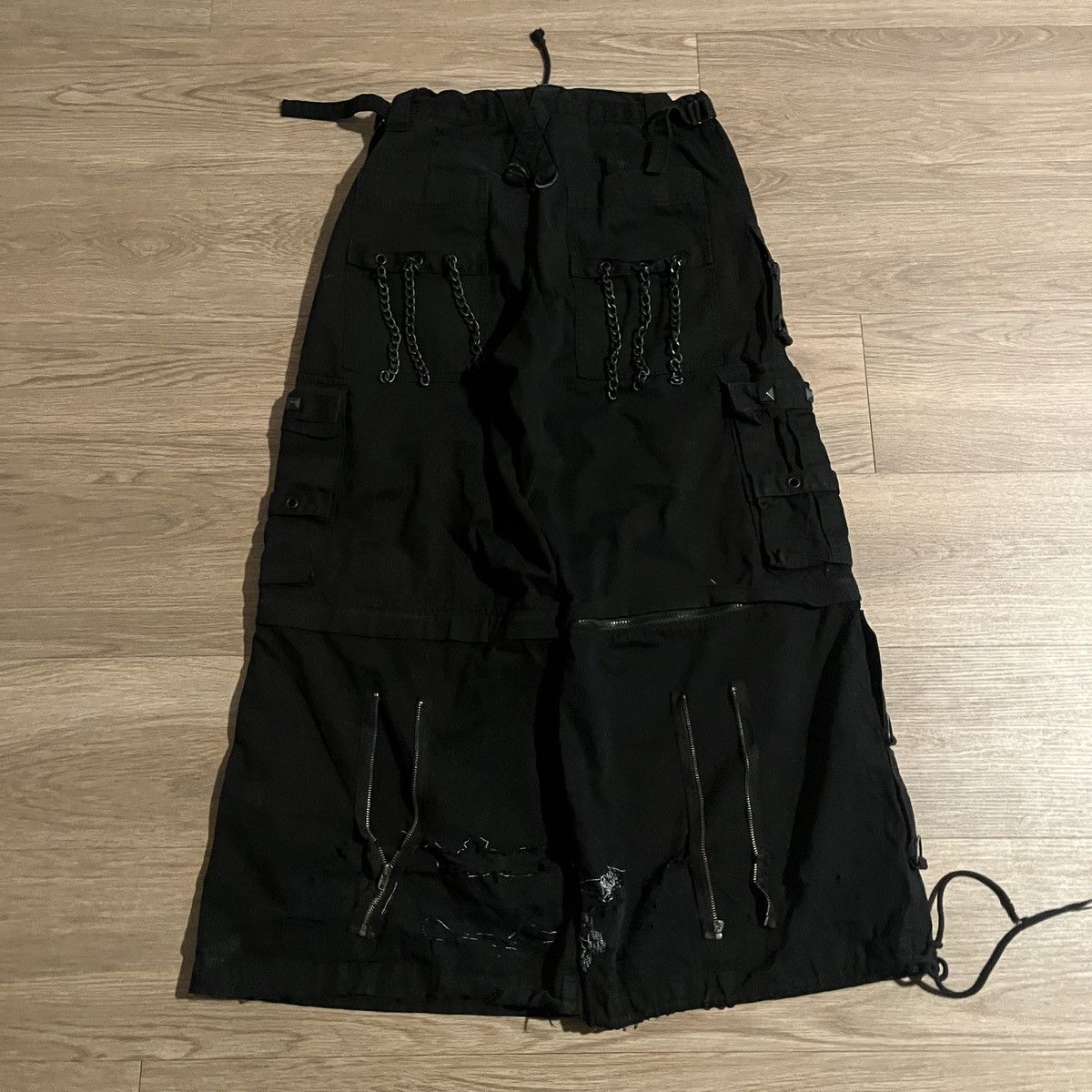 Tripp NYC Trippy Nyc Black Stud Widelegs Size US 36 / EU 52 - 4 Thumbnail