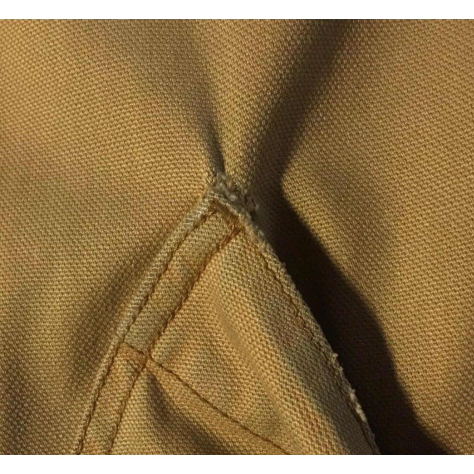 Vintage VINTAGE 90s LL Bean Faded Flannel Lined Chore Jacket 2XL Beige Flannel Lined Barn Carhartt J131 Trucker Grunge Size US XXL / EU 58 / 5 - 7 Thumbnail
