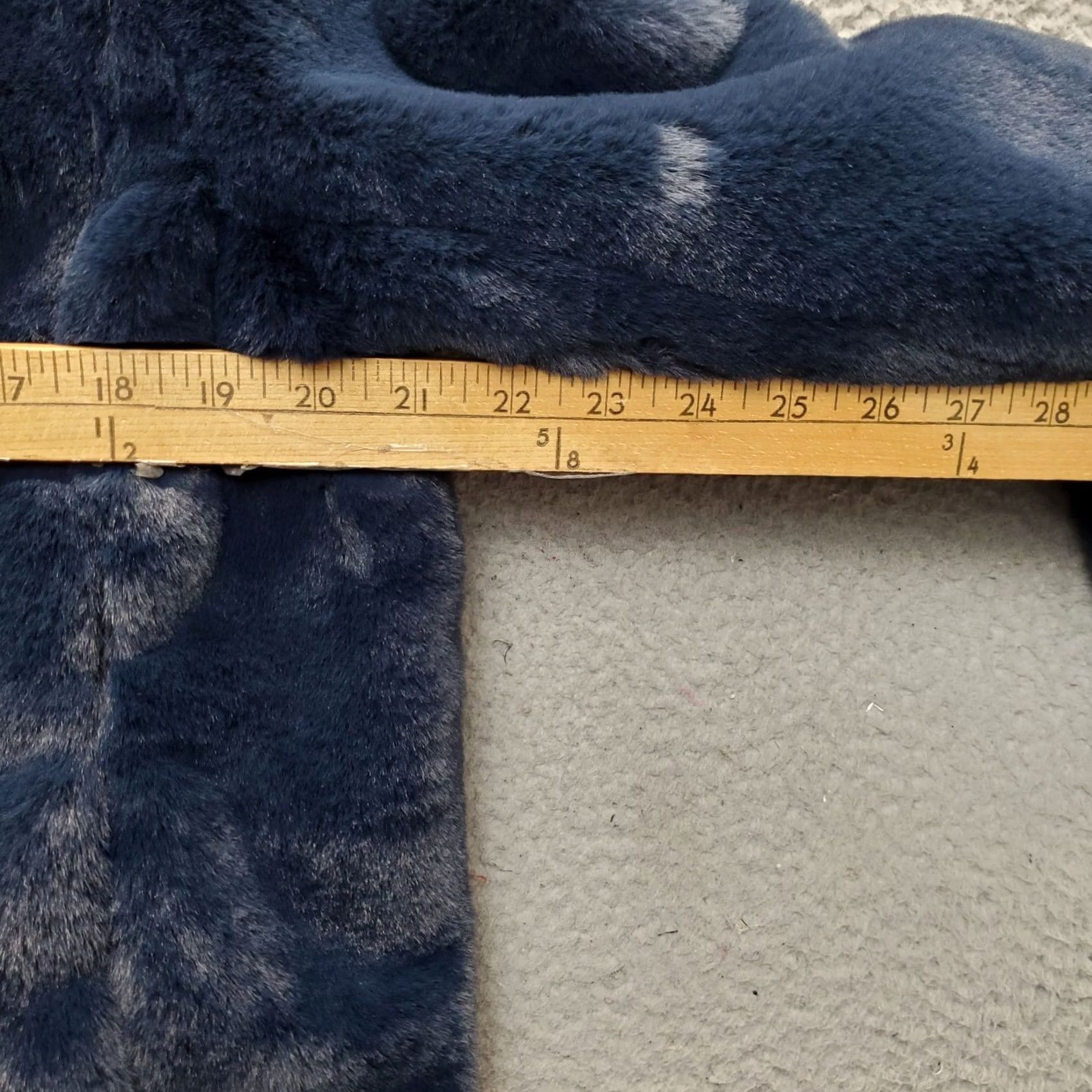 Rachel Zoe Rachel Zoe Mens Jacket Navy Hooded Faux Fur Full Zip M Vintage: No? Size US M / EU 48-50 / 2 - 4 Thumbnail
