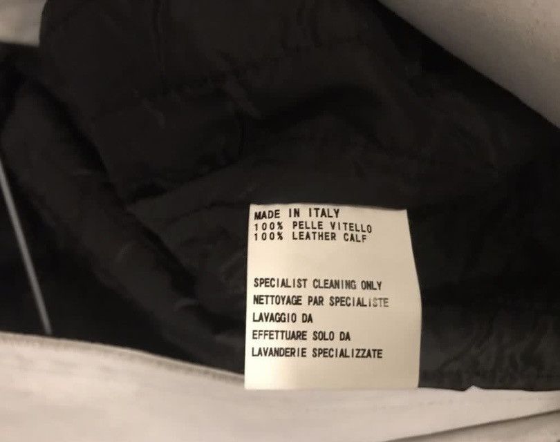 Dirk Bikkembergs Suede Leather Jkt vintage