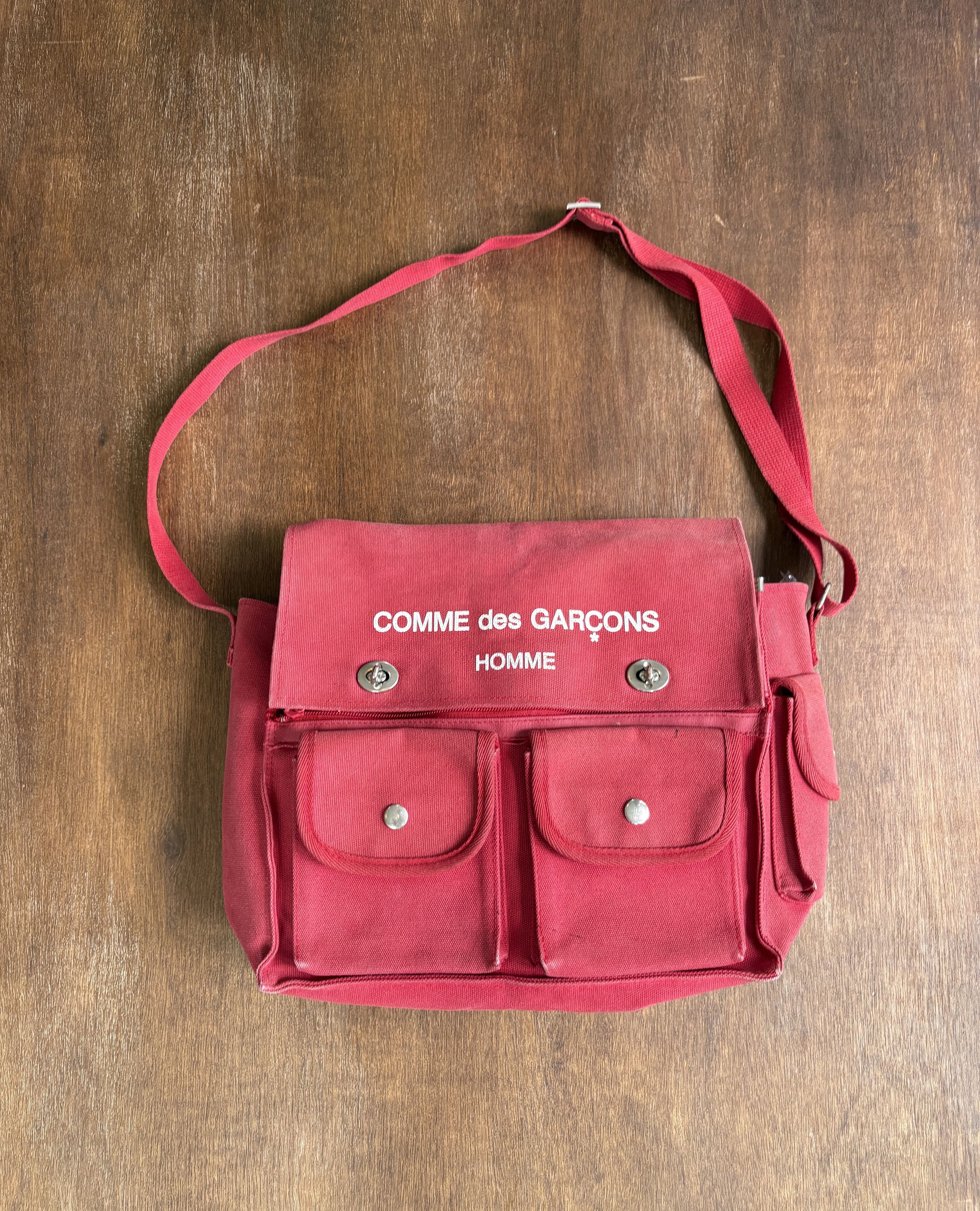 Cdgh X 10 Corso Como Shoulder Bag in Red, Women's