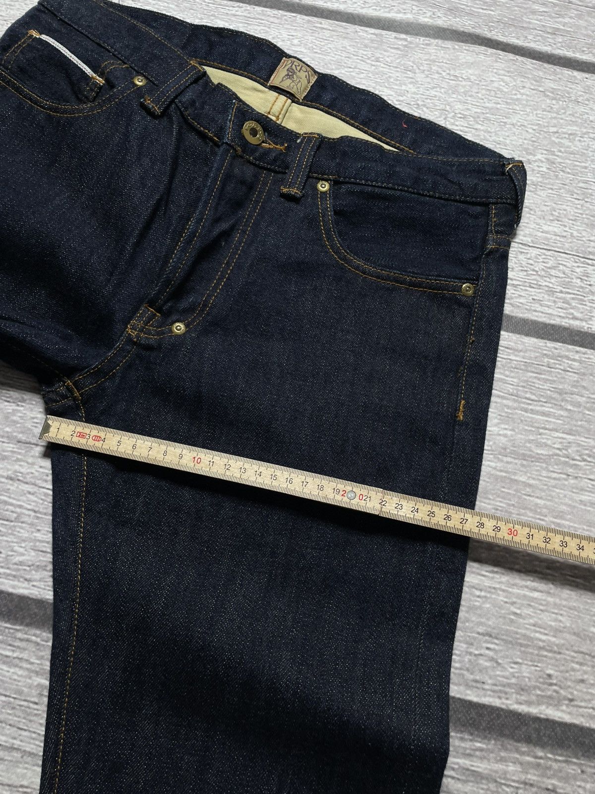 Prps PRPS Selvedge vintage Japanese slim jeans Size US 32 / EU 48 - 15 Thumbnail