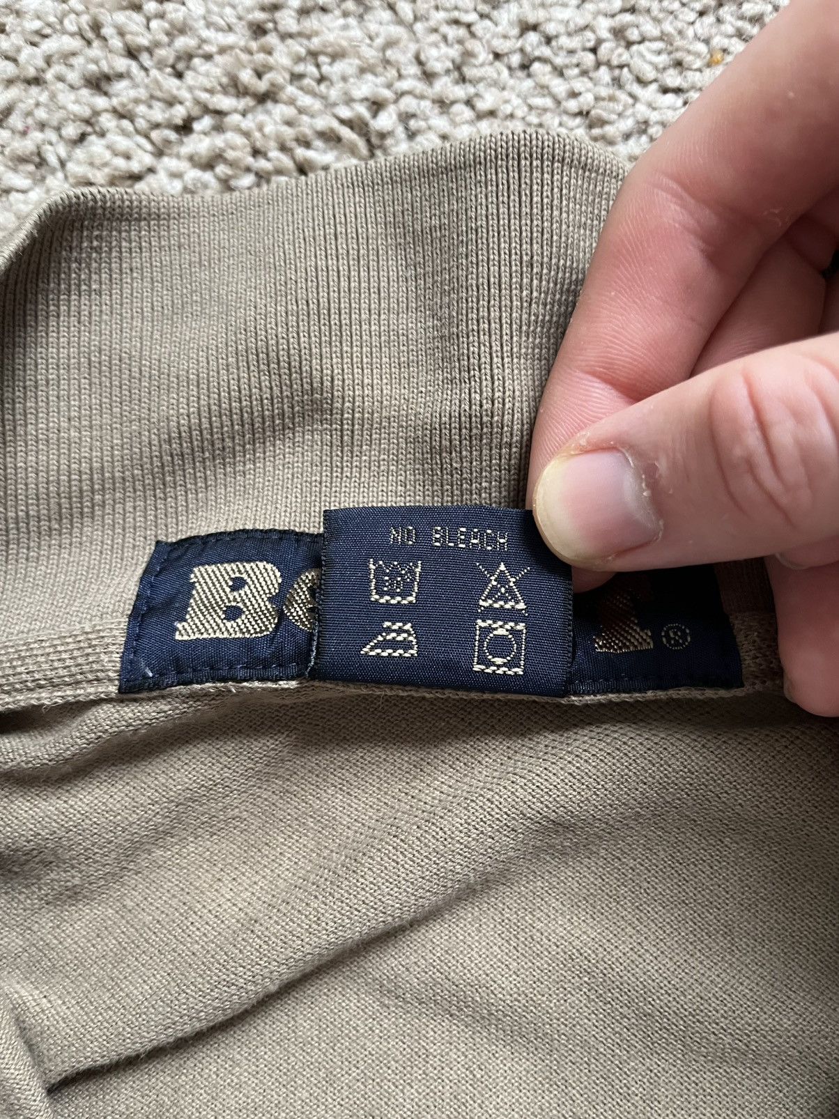 Boast Boast Khaki Triple Play Polo Size US M / EU 48-50 / 2 - 4 Thumbnail