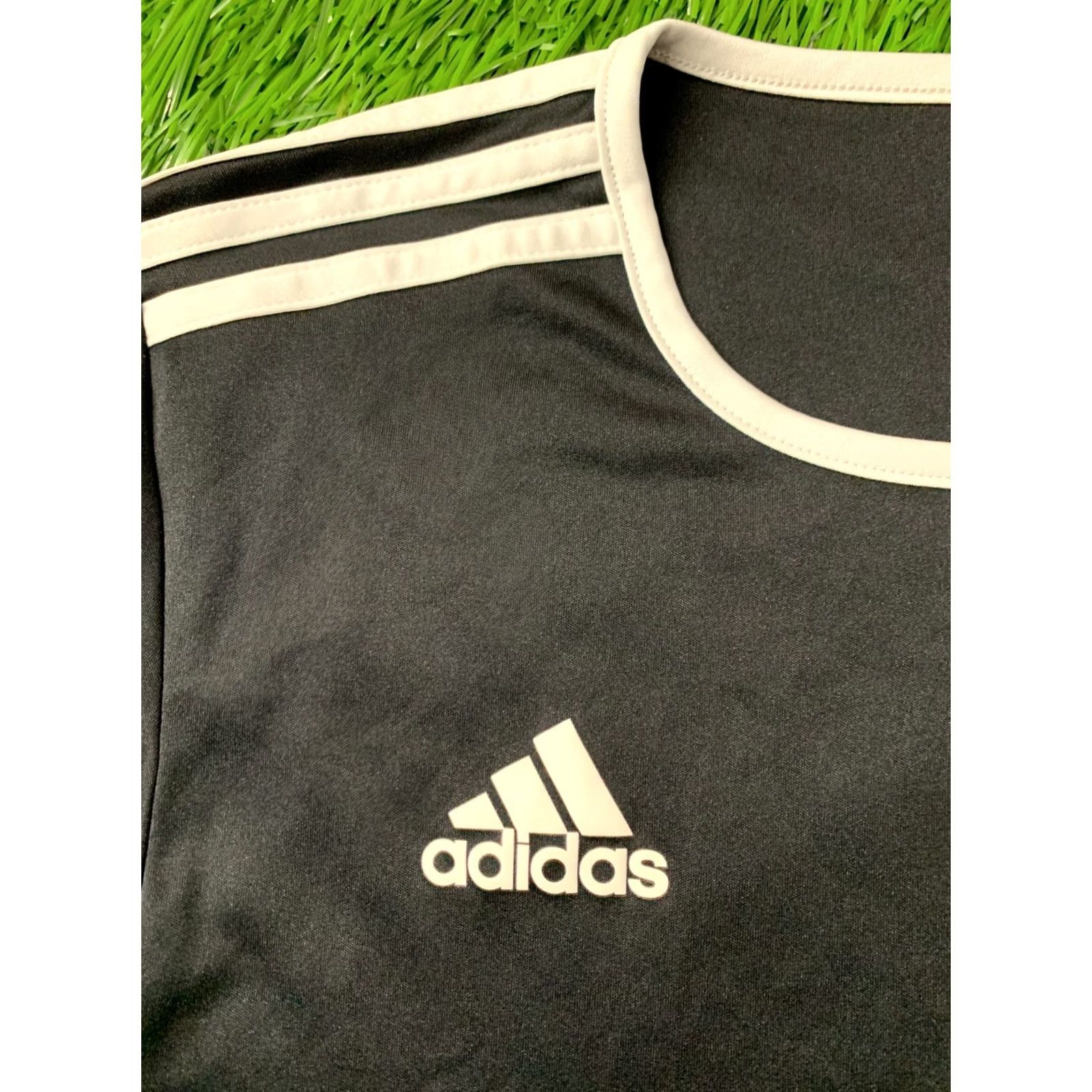 Adidas ADIDAS Performance Football Shirt JERSEY S Mens Black and White 2018 Entrada 100% Polyester Football Pattern Short Sleeve Size US S / EU 44-46 / 1 - 3 Thumbnail