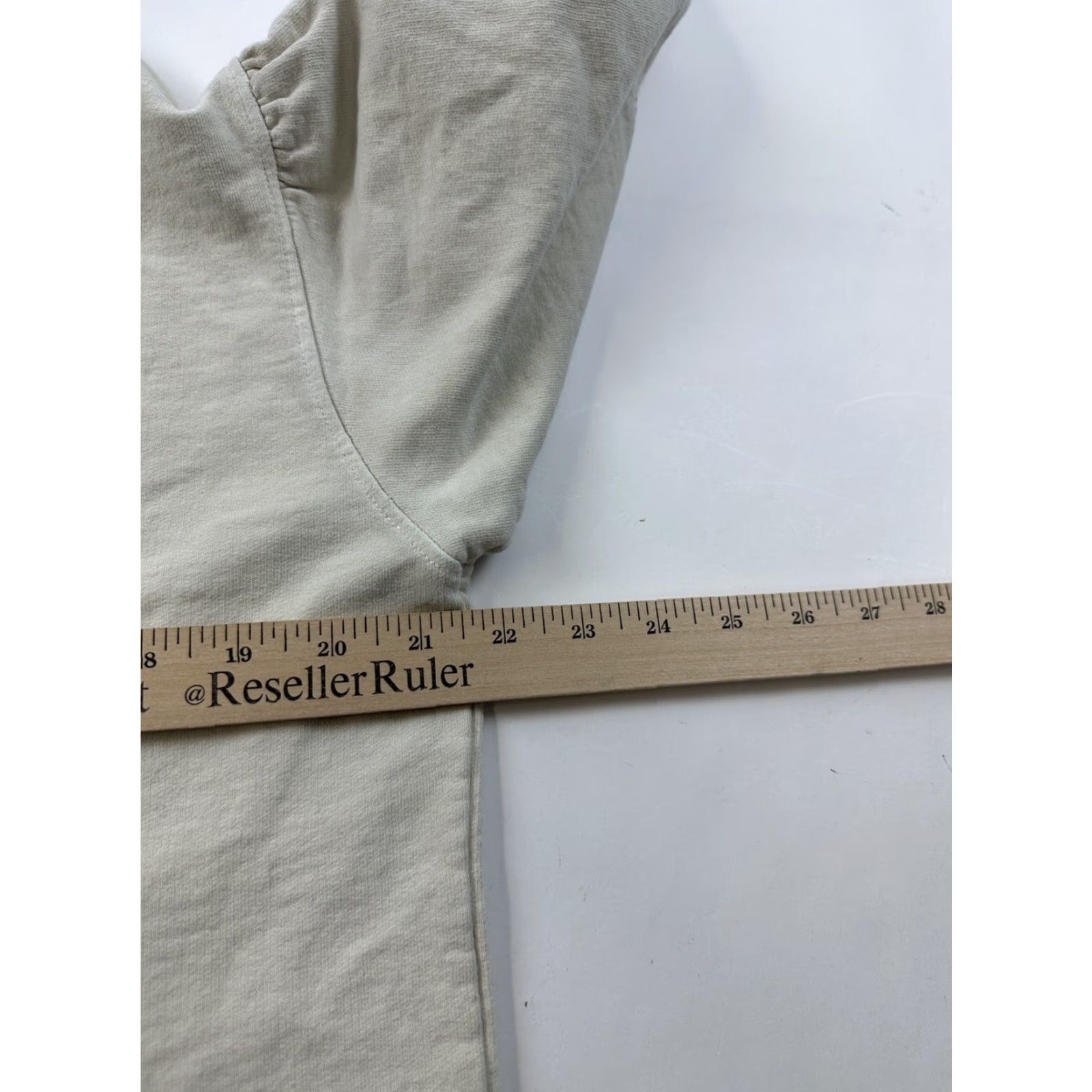 Madewell Madewell Rivet & Thread Sweatshirt Women’s Small Beige Size S / US 4 / IT 40 - 7 Thumbnail