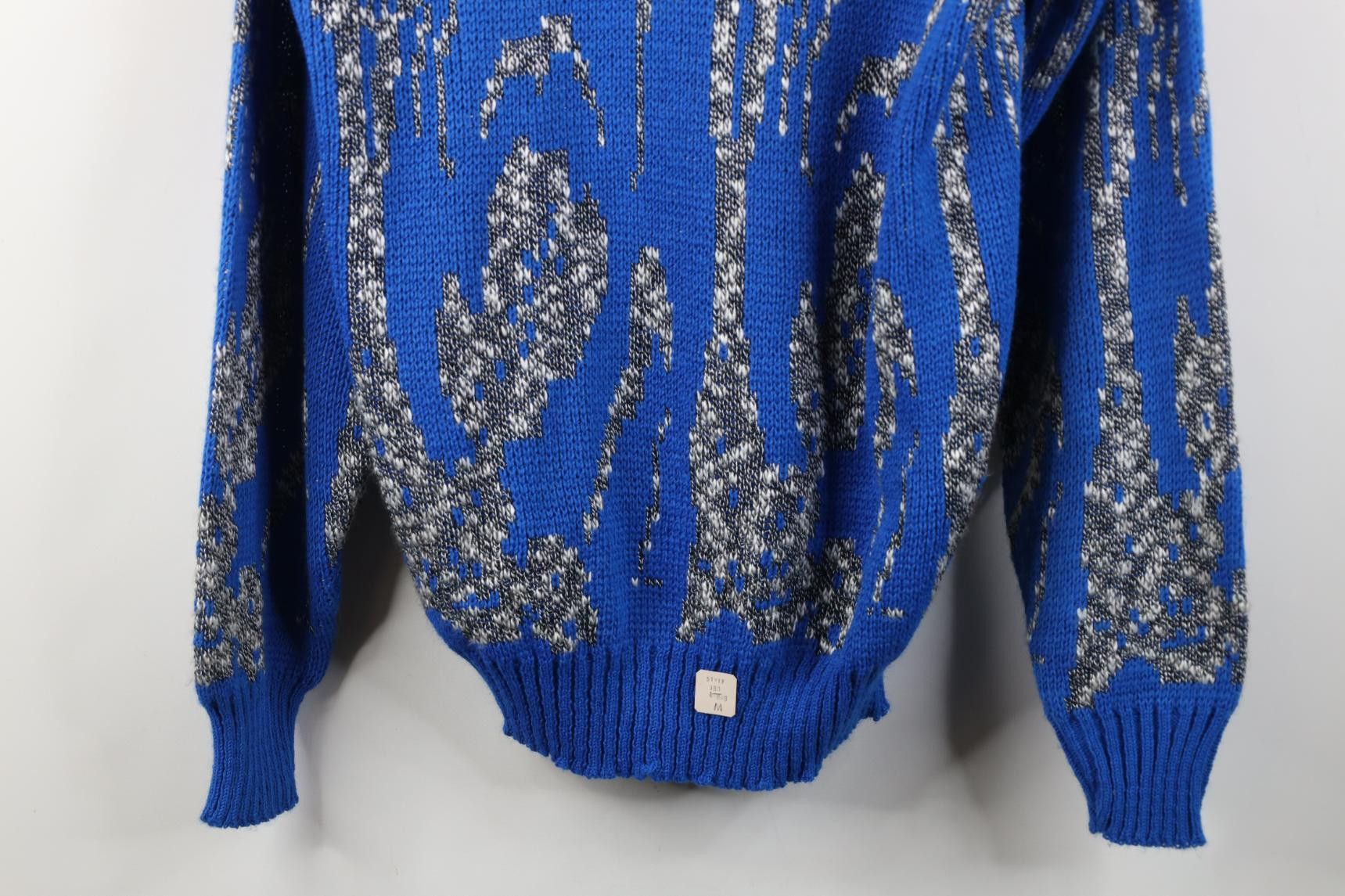 Vintage Deadstock Vintage 90s Streetwear Knit Crewneck Sweater USA Size US M / EU 48-50 / 2 - 3 Thumbnail