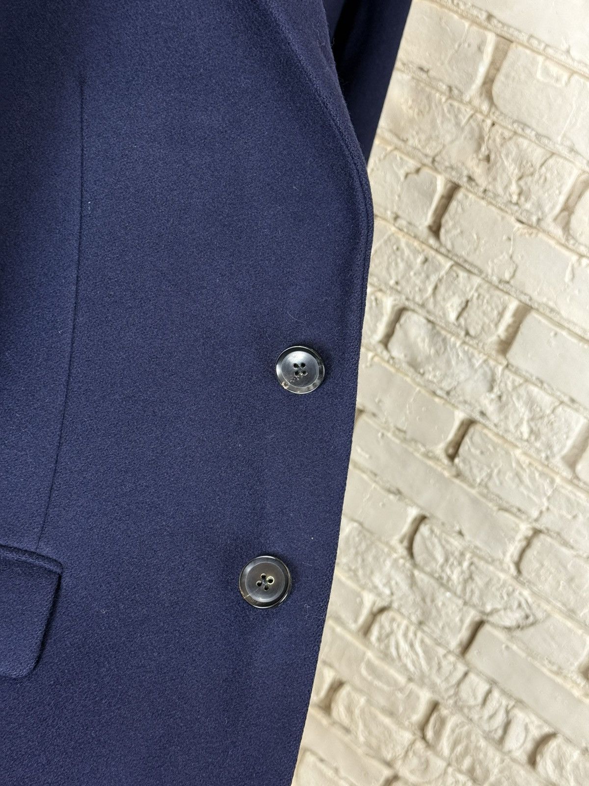 AMI AMI Alexandre Mattiussi Navy Blues Wool Coat Size 48 Size US M / EU 48-50 / 2 - 14 Thumbnail