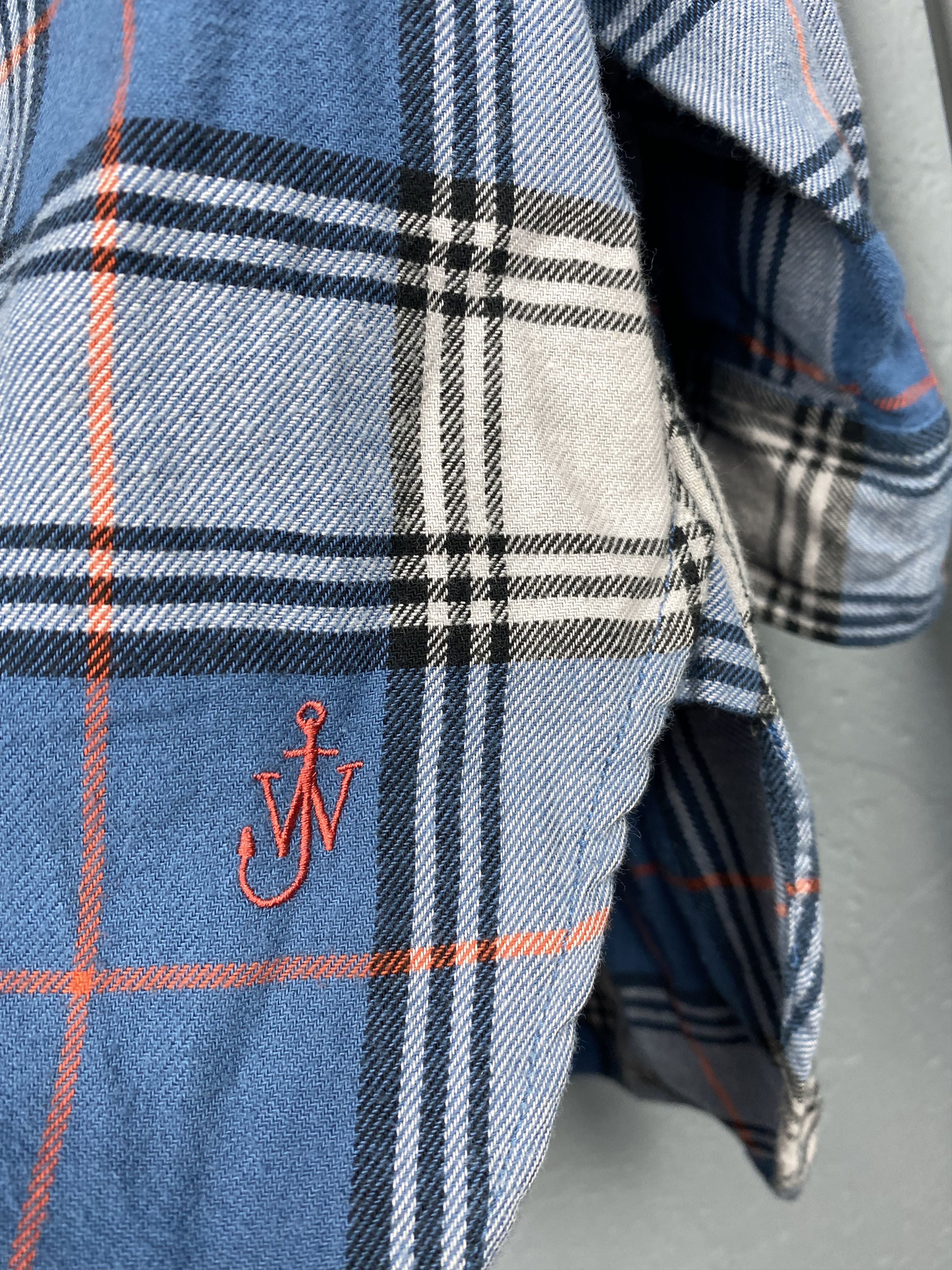 Flannel × JW Anderson × Uniqlo Uniqlo J.W.Anderson Womens Plaid Flannel Shirt Y2K Size M / US 6-8 / IT 42-44 - 4 Thumbnail