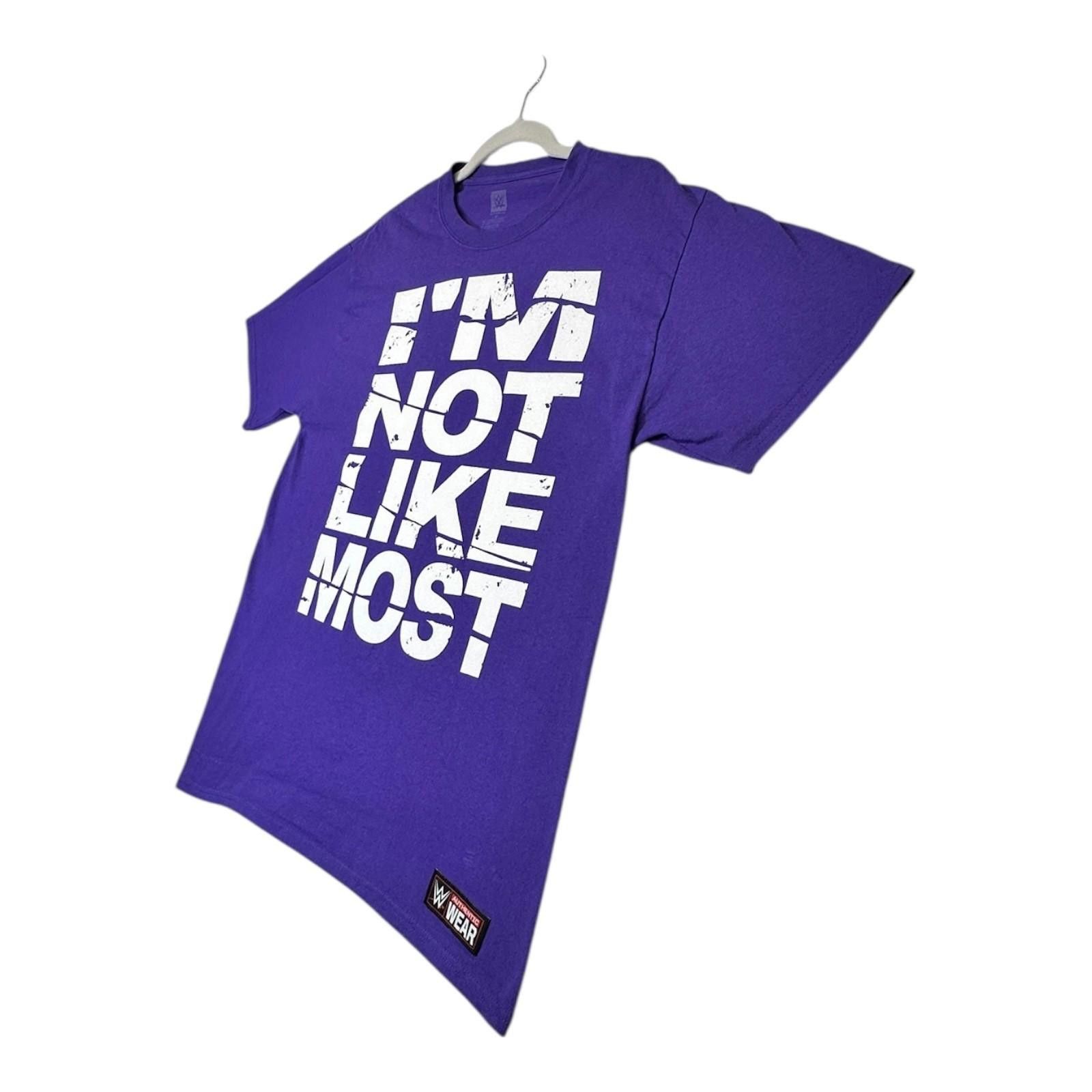WWE WWE T-Shirt Men's UK Size M Purple Authentic Nia Jax Size US M / EU 48-50 / 2 - 2 Thumbnail