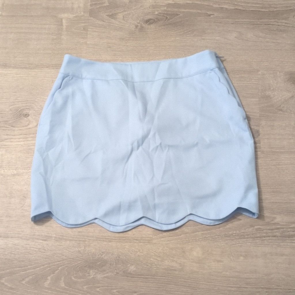 Vineyard Vines Vineyard vines blue scalloped skort size 10 Size 32" / US 10 / IT 46 - 1 Thumbnail