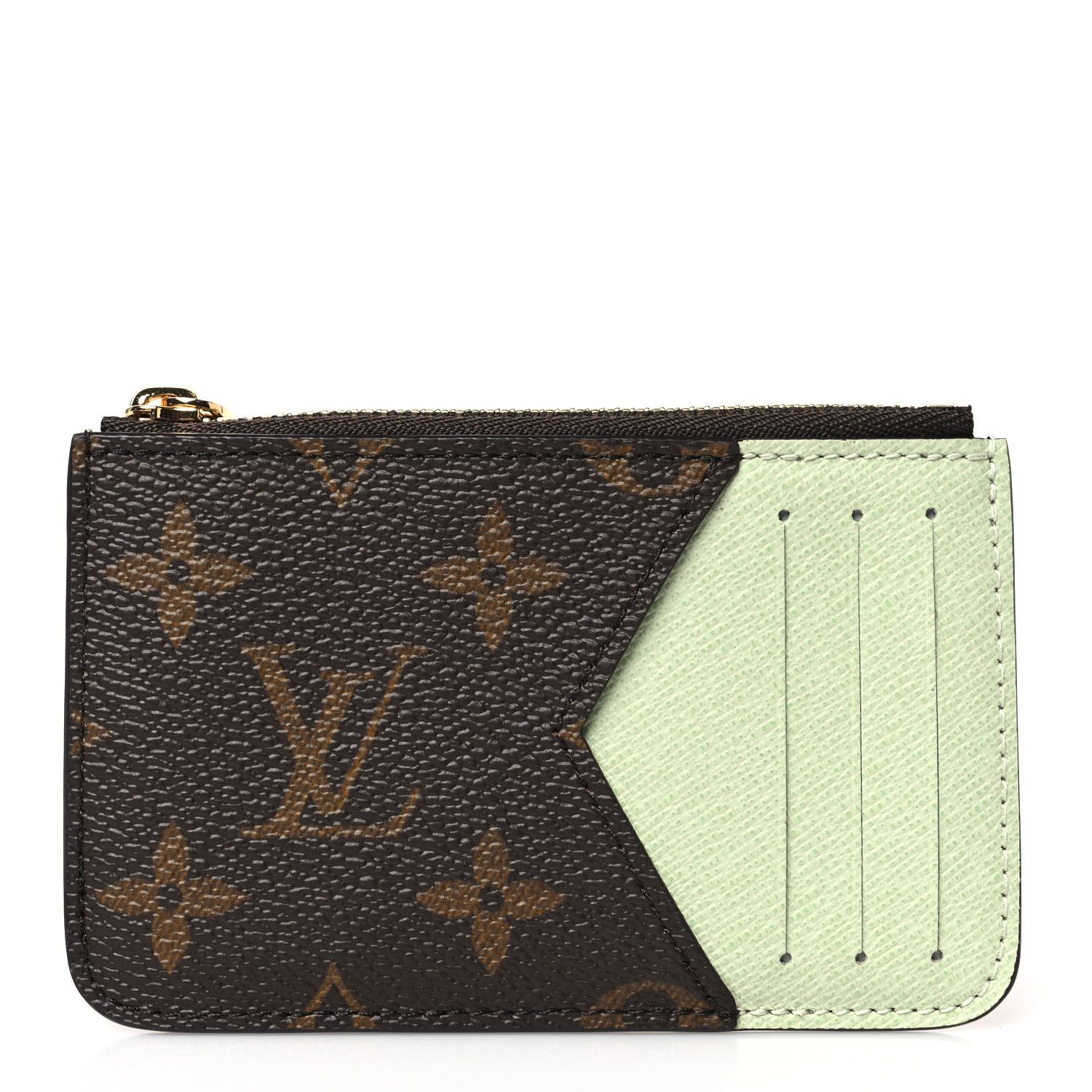 Louis Vuitton Louis Vuitton Romy Card Holder Zip Coin Pouch Matcha M82939 Size ONE SIZE - 11 Thumbnail