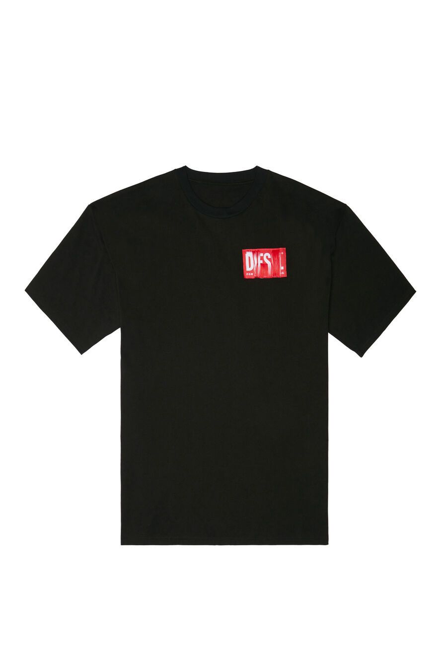 Diesel o1mle1025 T-Nlabel T-Shirt in Black Size US L / EU 52-54 / 3 - 1 Preview