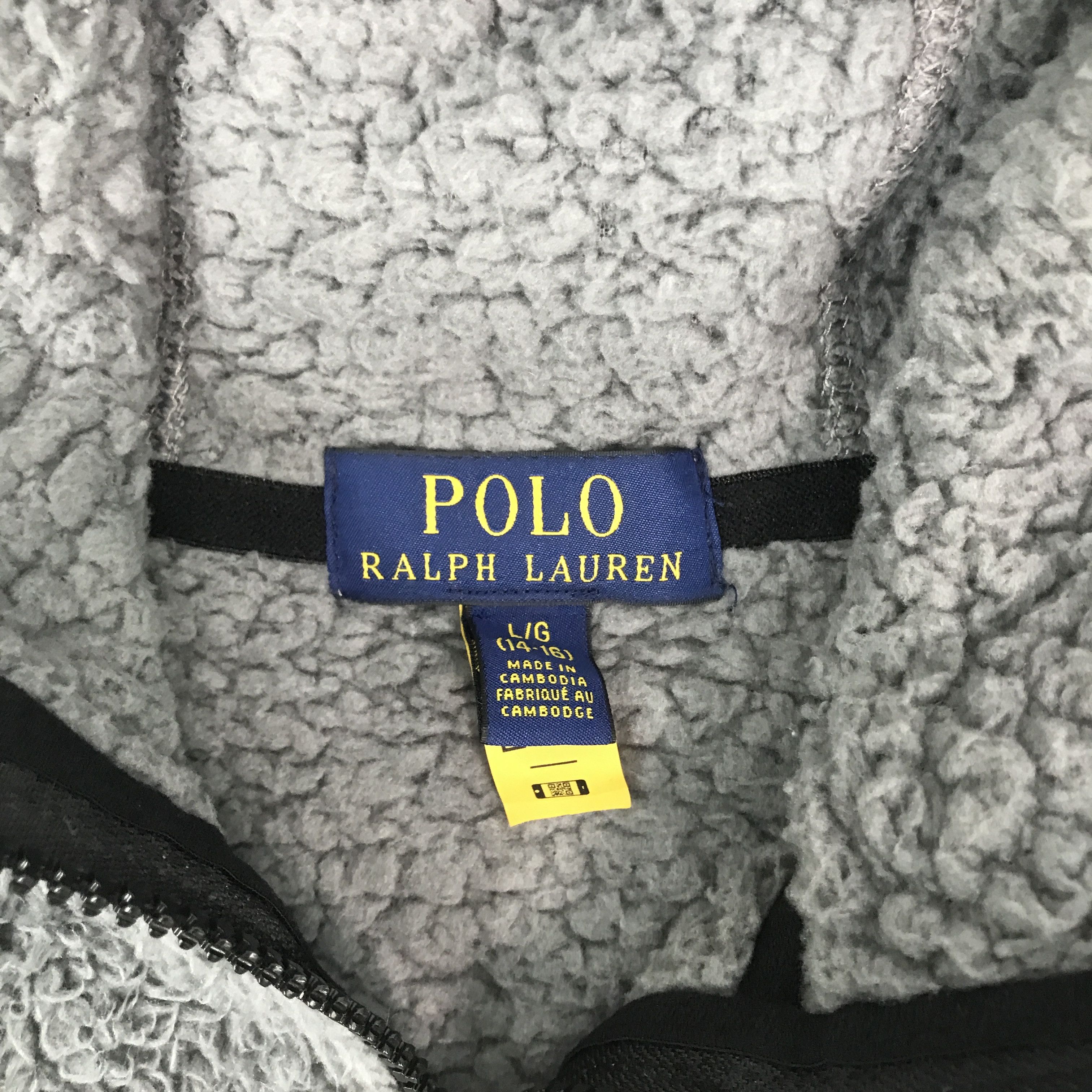 Polo Ralph Lauren × Vintage Polo Ralph Lauren Fleece hoodie Jacket Size US S / EU 44-46 / 1 - 9 Thumbnail