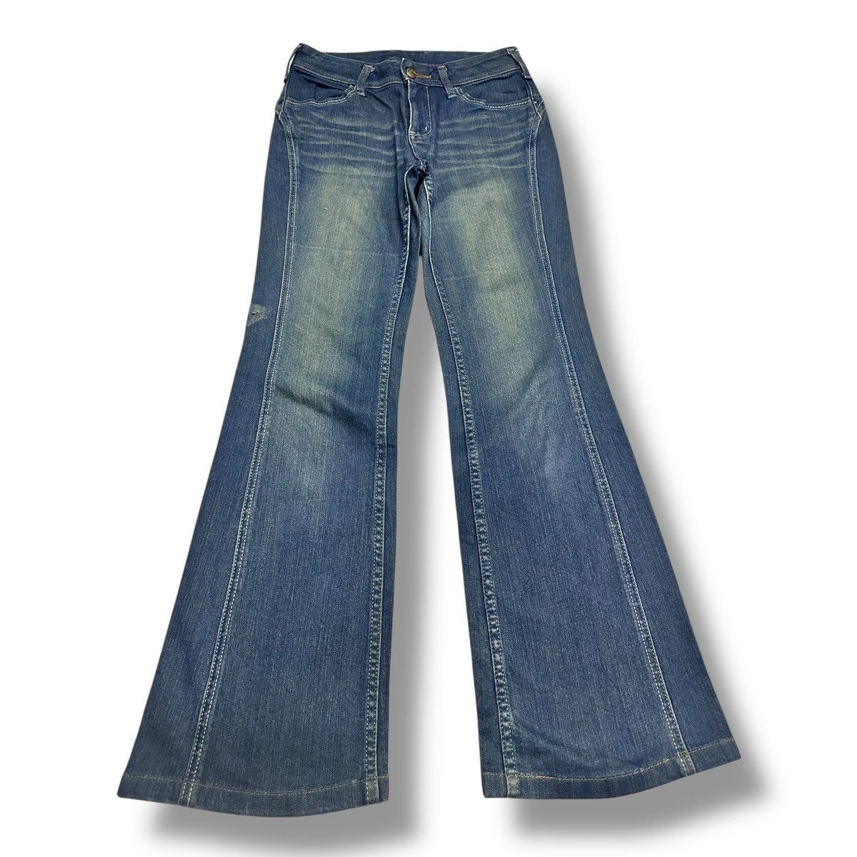 Japanese Brand Japan Jeans With Bootcut Wideleg Style and Faded Wash Size US 28 / EU 44 - 1 Thumbnail