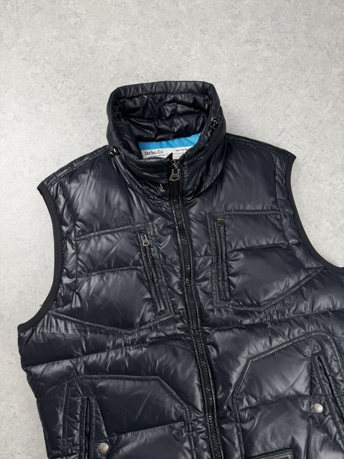 Diesel Vintage Diesel Puffer Vest Black Size L Size US L / EU 52-54 / 3 - 4 Thumbnail