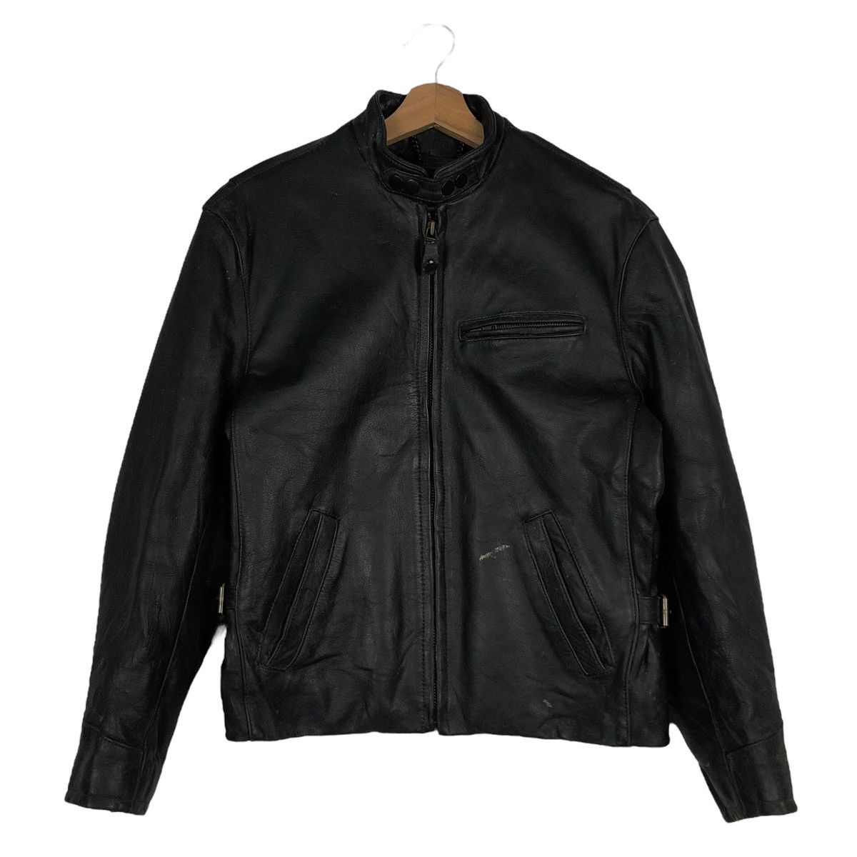 Harley Davidson 🔥VINTAGE LEATHER JACKET HARLEY DAVIDSON SCREAMING EAGLE USA Size US M / EU 48-50 / 2 - 1 Thumbnail
