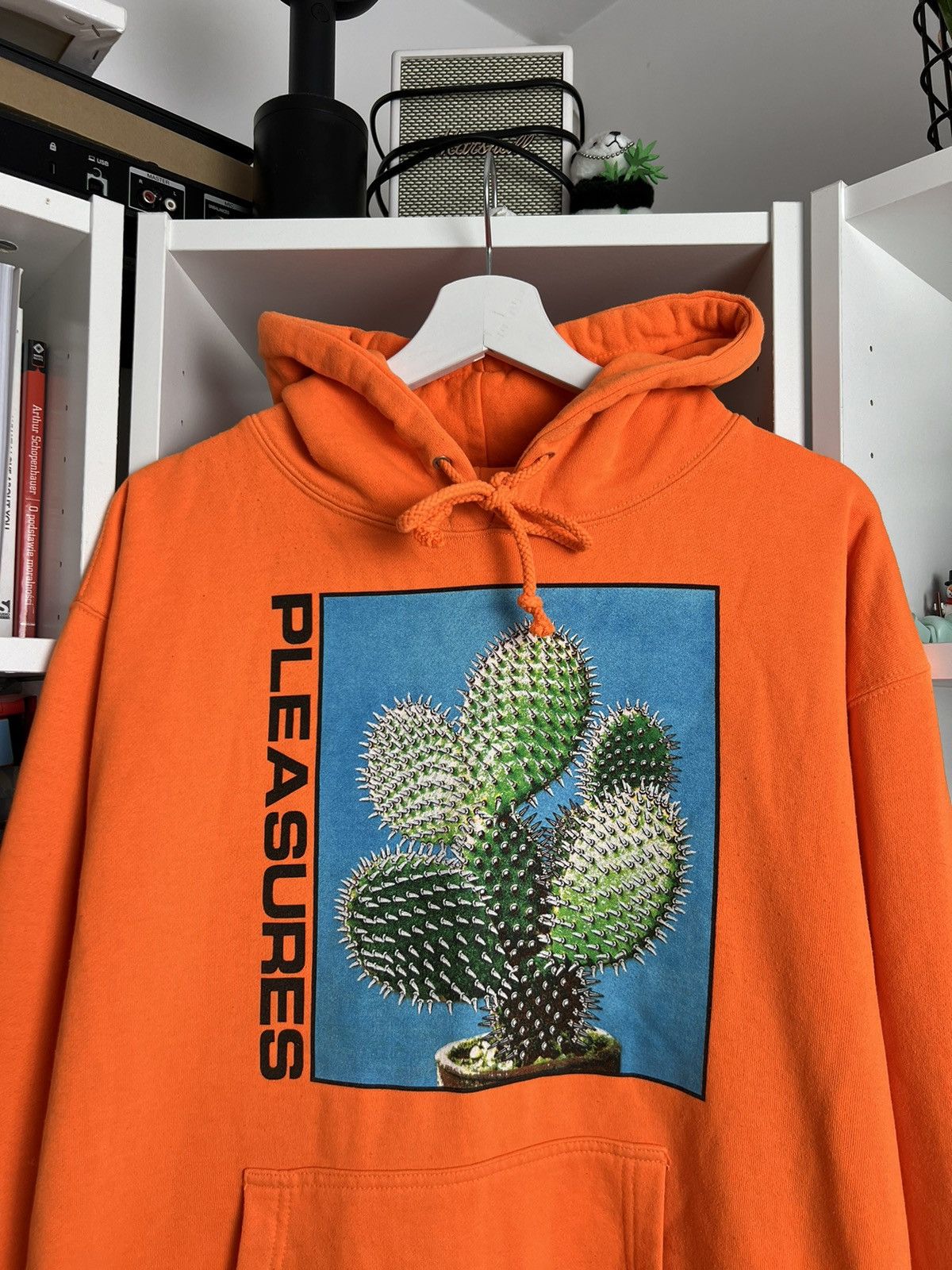 Designer × Pleasures Pleasures cactus logo printed hoodie M skate baggy designer Size US M / EU 48-50 / 2 - 3 Thumbnail