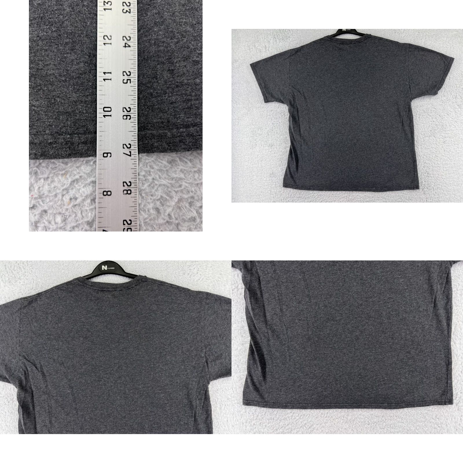 Champion Champion Shirt Men XL Gray Logo Short Sleeve Crew Neck Cotton Size US XL / EU 56 / 4 - 9 Thumbnail