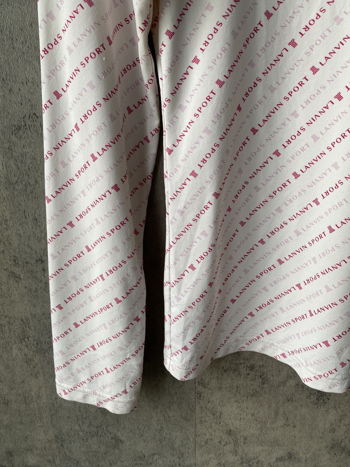 Lanvin Lanvin Monogram Turtleneck Design Shirt Size S / US 4 / IT 40 - 8 Thumbnail