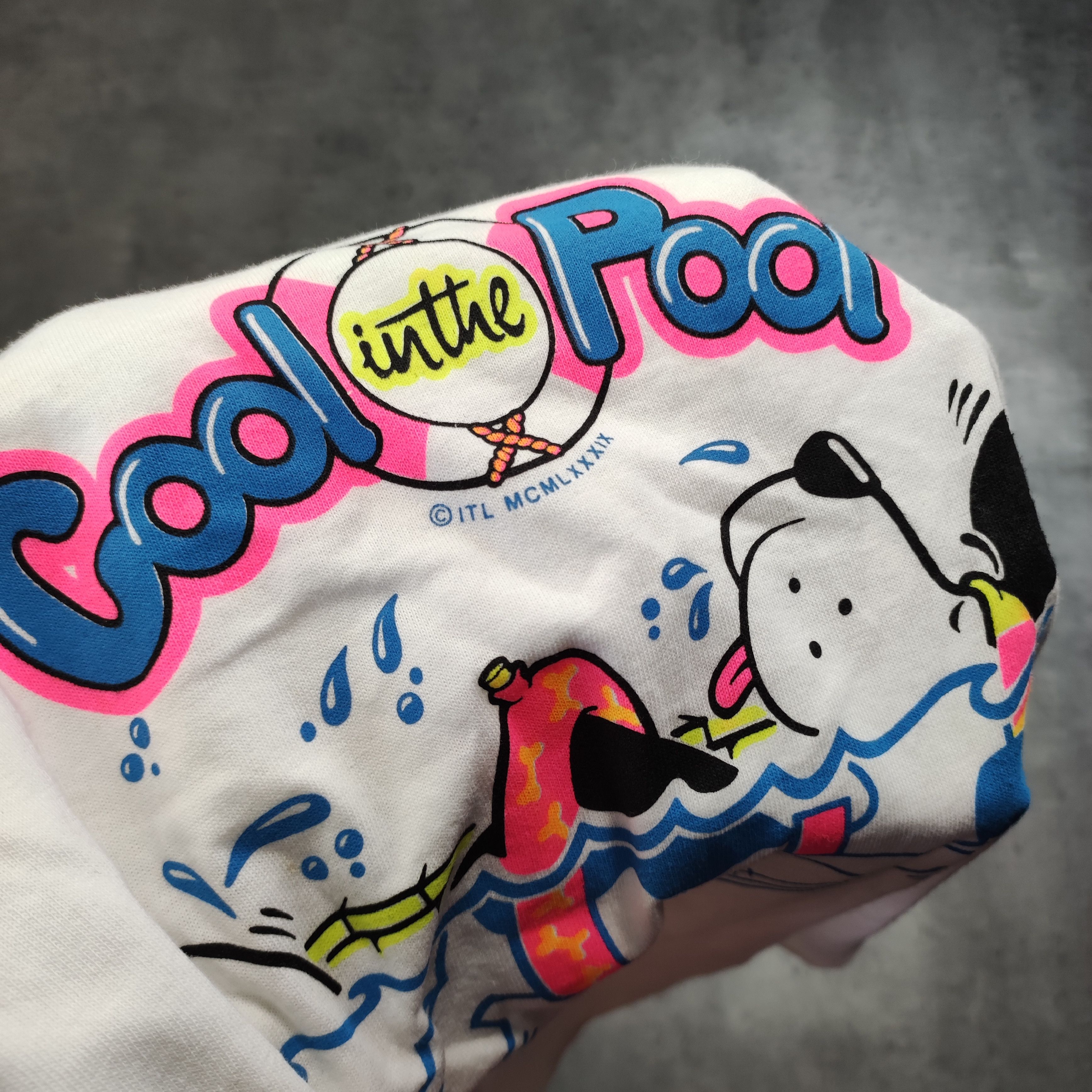 Vintage Vintage RARE Cool in the Pool 90s Screen Stars Promo Tee Size US L / EU 52-54 / 3 - 5 Thumbnail