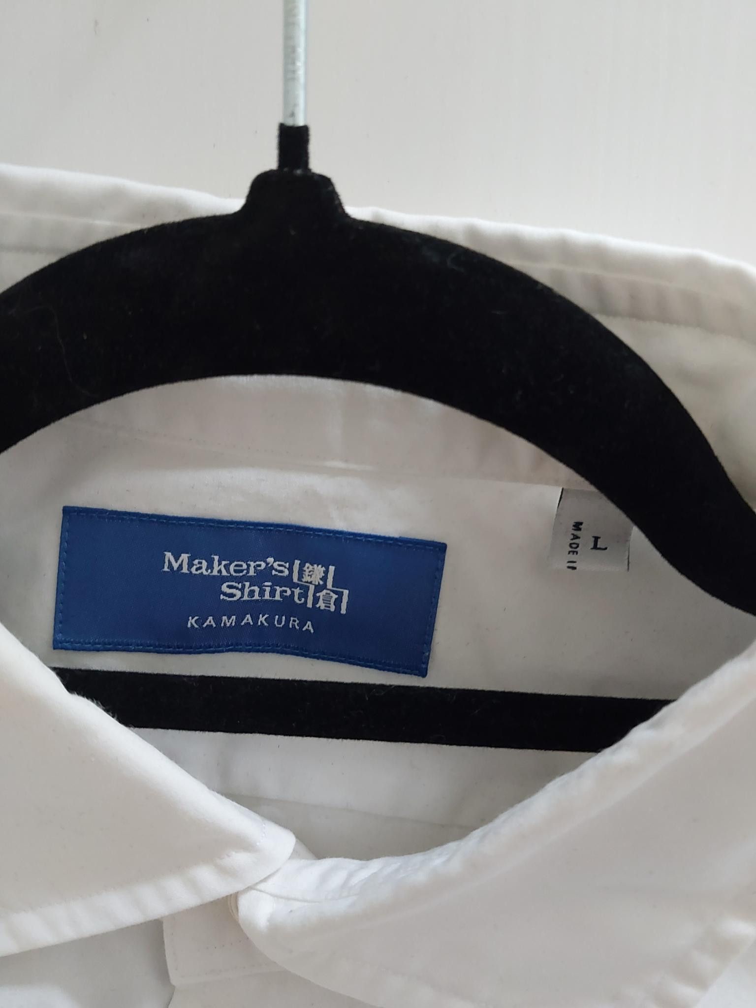 Tokyo Fit - 134 Casual Untucked Spread Broadcloth in White, Men's — image 2 of 6