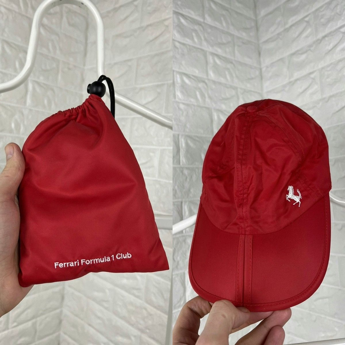 Ferrari × Vintage Vintage Formula Uno 1 Ferrari Cap Size ONE SIZE - 1 Thumbnail
