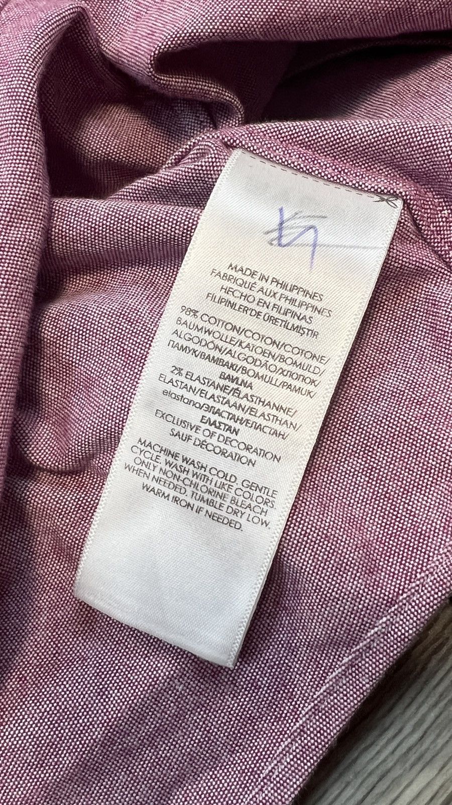 Polo Ralph Lauren Polo Ralph Lauren Vintage Pink Oxford Button Down slim Shirt Size US S / EU 44-46 / 1 - 10 Thumbnail