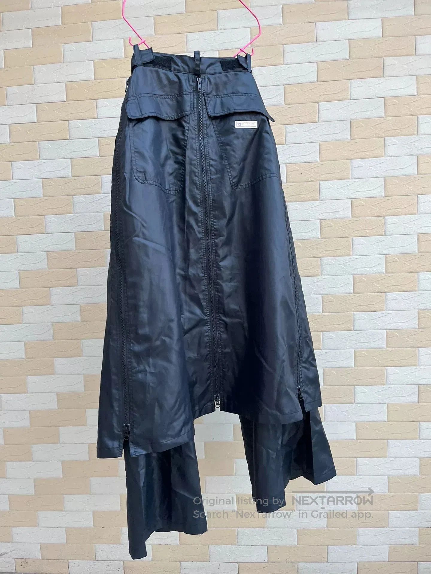 Fotus Fotus Layered Black Skirt. Size 31" - 2 Thumbnail