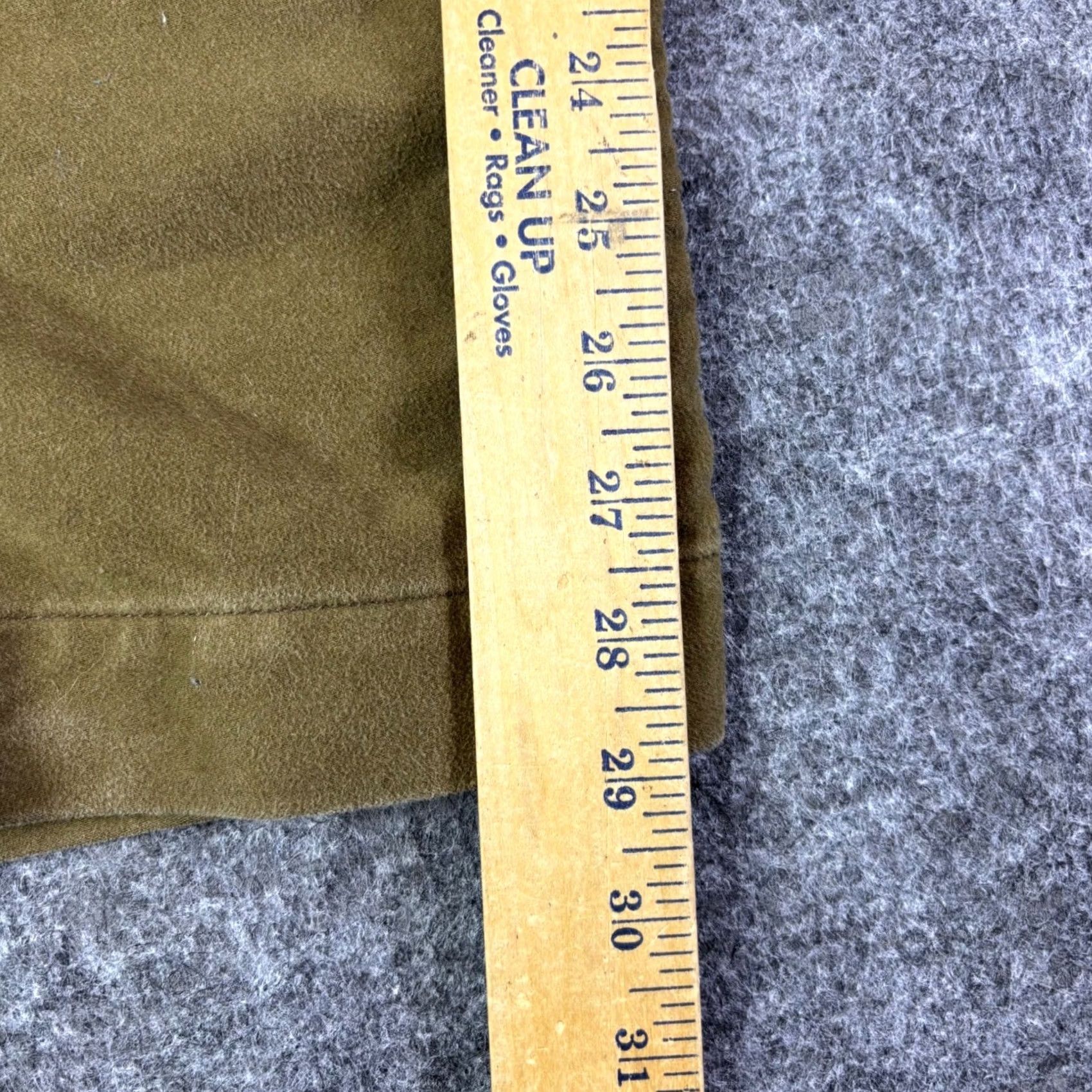 Ralph Lauren Ralph Lauren Mens Corduroy Pants 33x30 Brown Olive Straight Leg Cotton Chino Size US 33 - 4 Thumbnail
