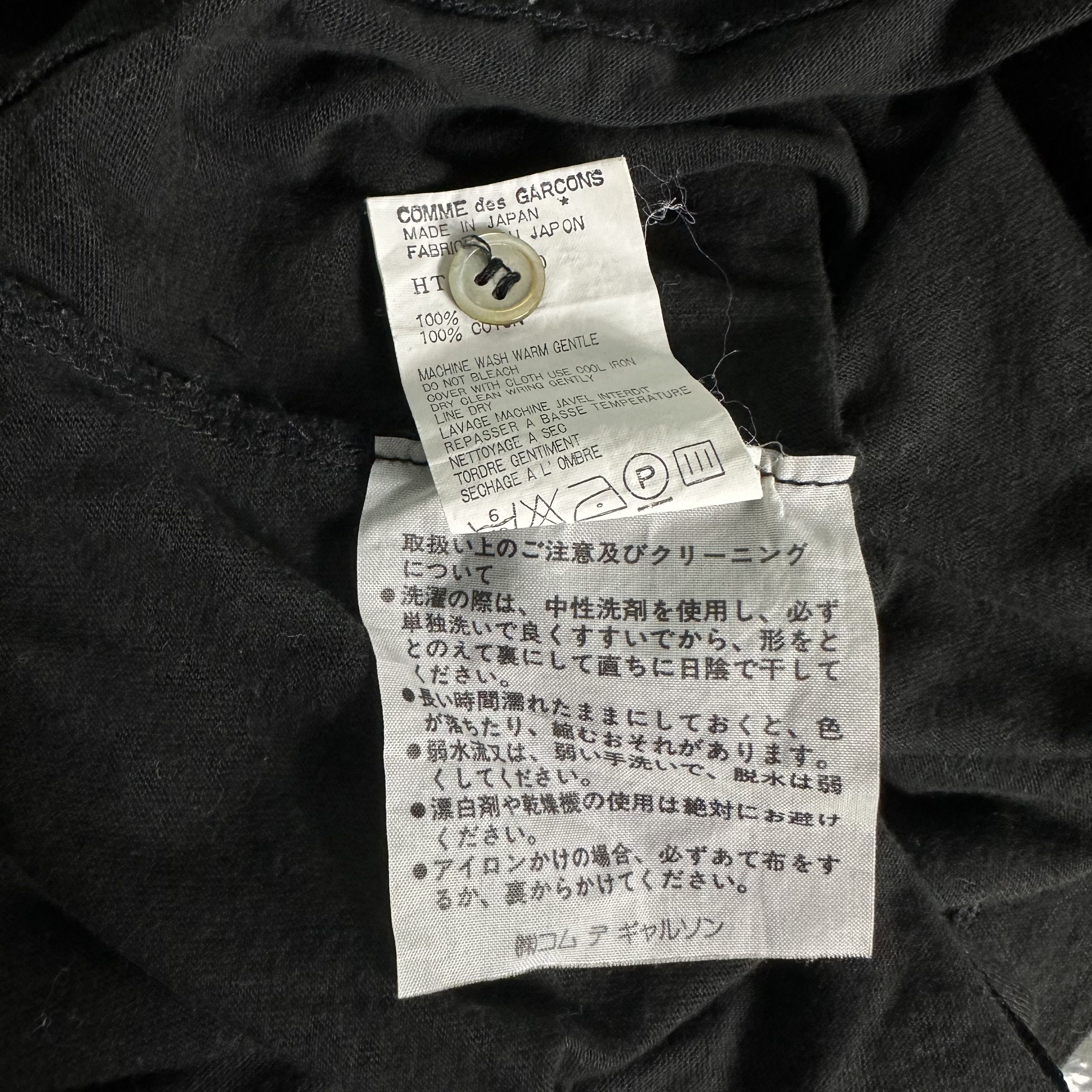 Comme des Garcons 🔥RARE🔥Vintage Comme Des Garcons Homme Polo Shirt Size US S / EU 44-46 / 1 - 5 Thumbnail