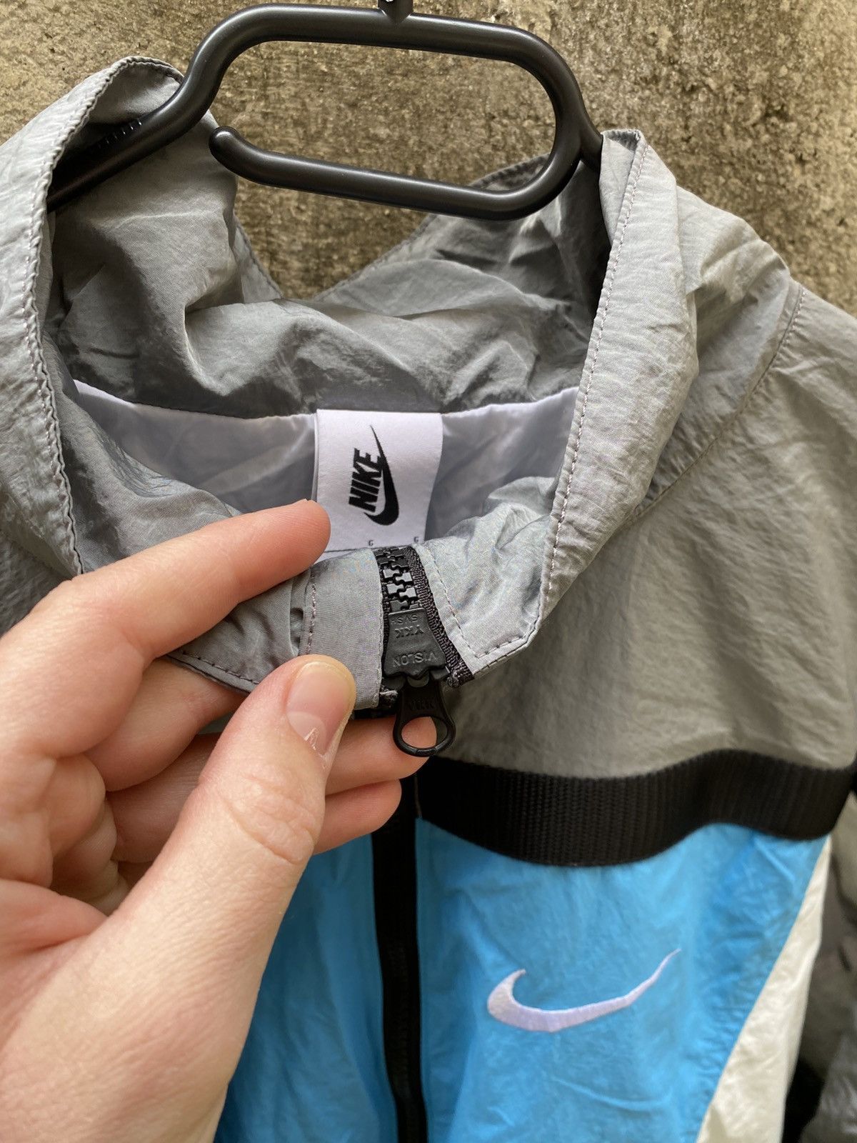 Nike Nike Nrg ISPA Full Zip grey Jacket Technical Zip Up Jacket Size US L / EU 52-54 / 3 - 9 Thumbnail