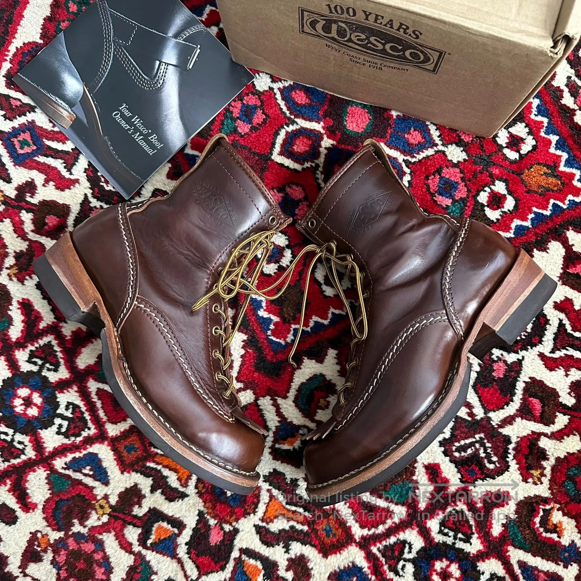 WESCO wesco jobmaster boots size 7.5E. Size US 7.5 / EU 40-41 - 9 Thumbnail