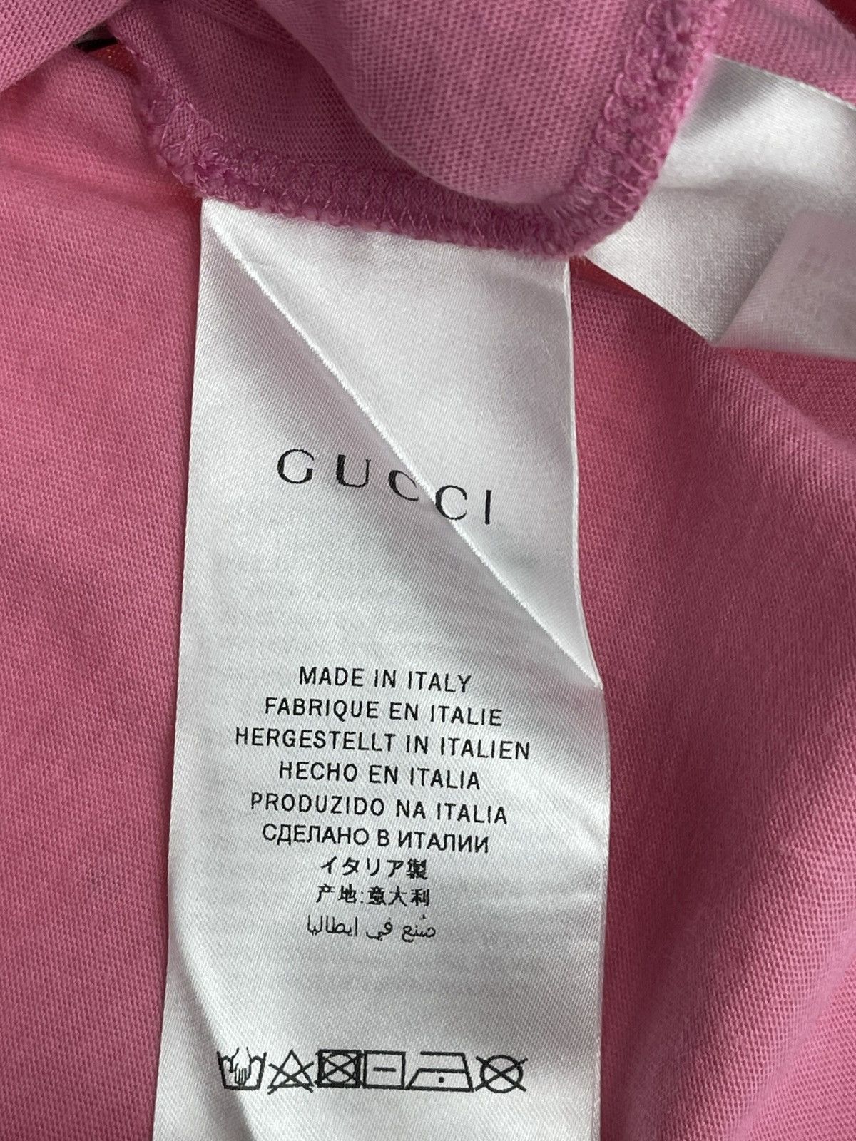 Gucci Size 10 - Gucci Authentic Kids T-Shirt Tops Pink Size 10 Size XXS / US 00 / IT 34 - 11 Thumbnail