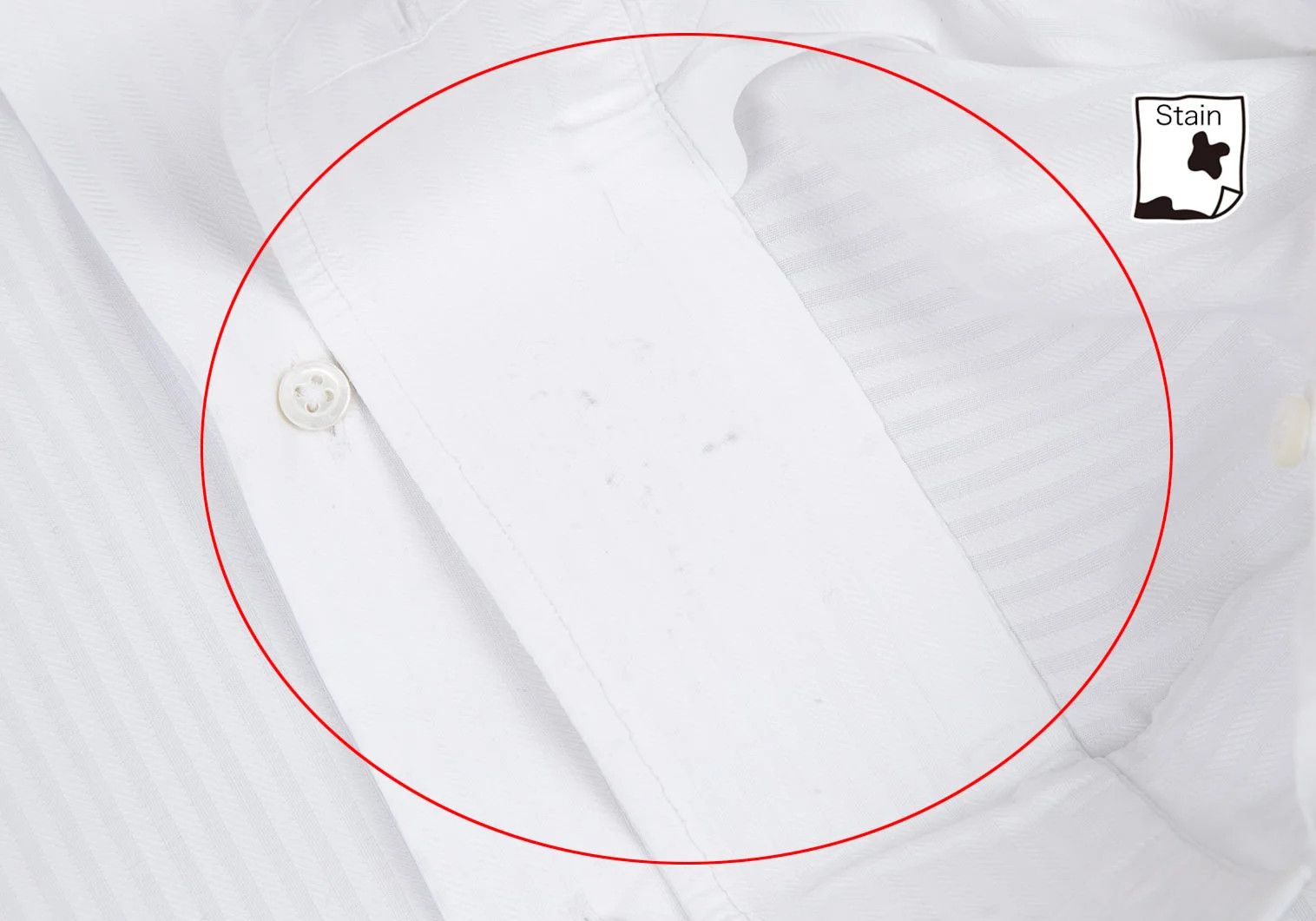 Armani Collezioni Cotton Shadow Stripe Shirt in White Size 43 Size US XXS / EU 40 - 12 Thumbnail