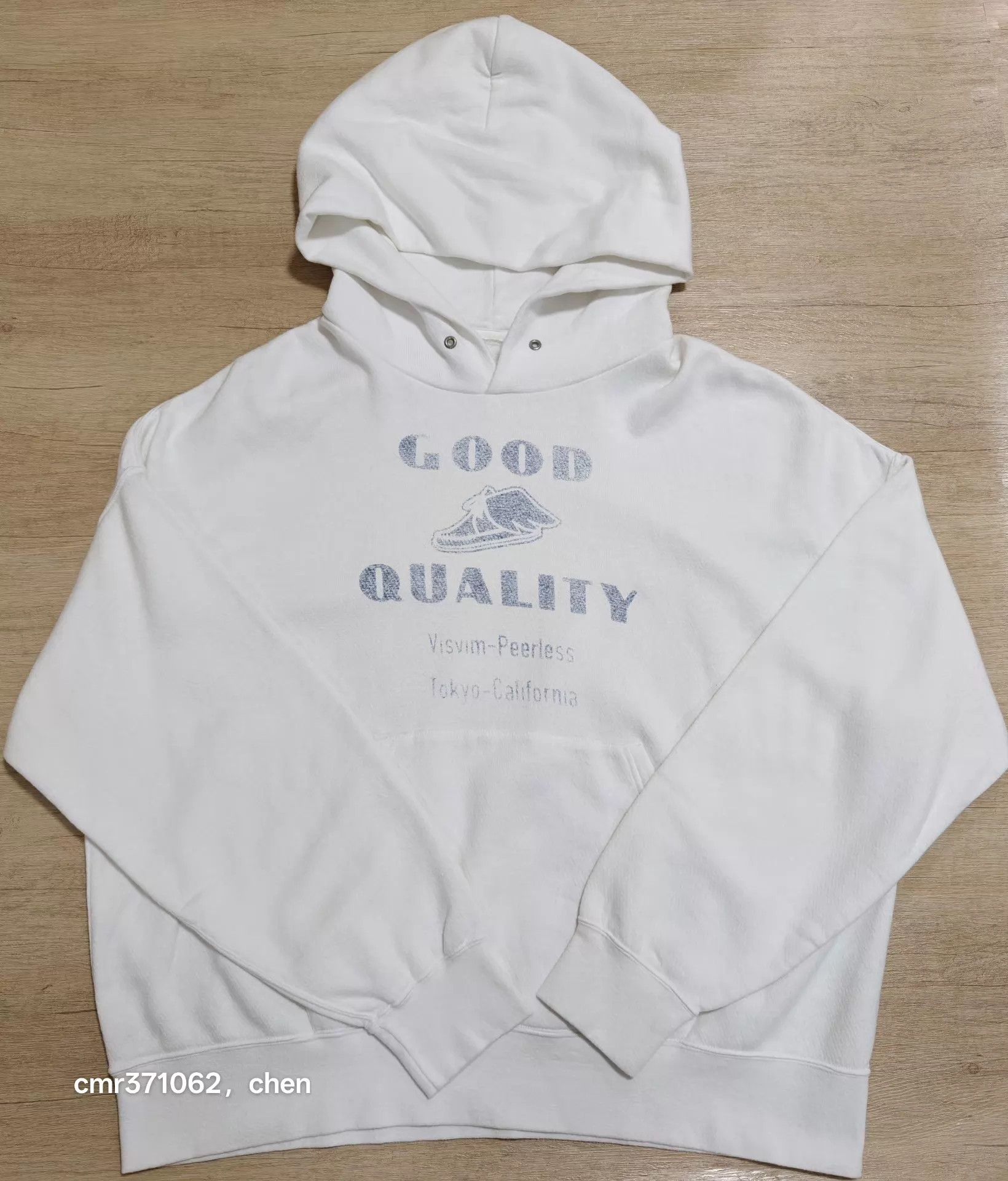 Visvim VISVIM 23AW SPOT AMPLUS SB HOODIE P.O White Sizes 2/3 Size US M / EU 48-50 / 2 - 1 Thumbnail