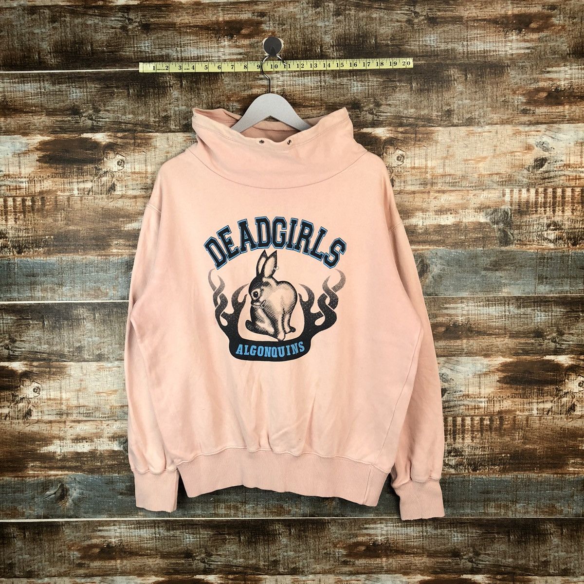 Japanese Brand Algonquins deadgirls punk Pink Sweatshirt #A2054 Size US L / EU 52-54 / 3 - 1 Thumbnail