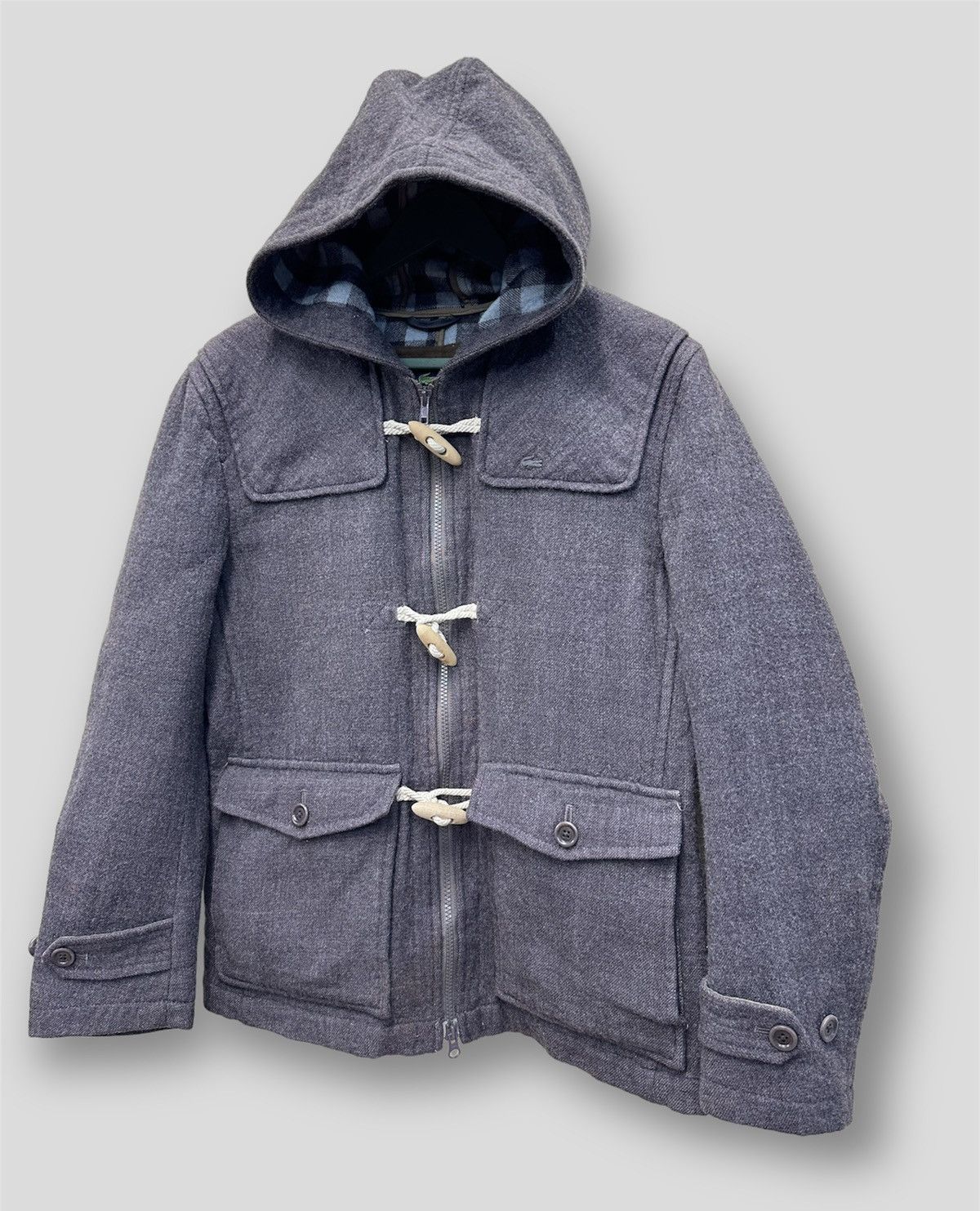 Lacoste × Vintage Vintage Lacoste Wool Jacket MJ142 Size US S / EU 44-46 / 1 - 2 Thumbnail