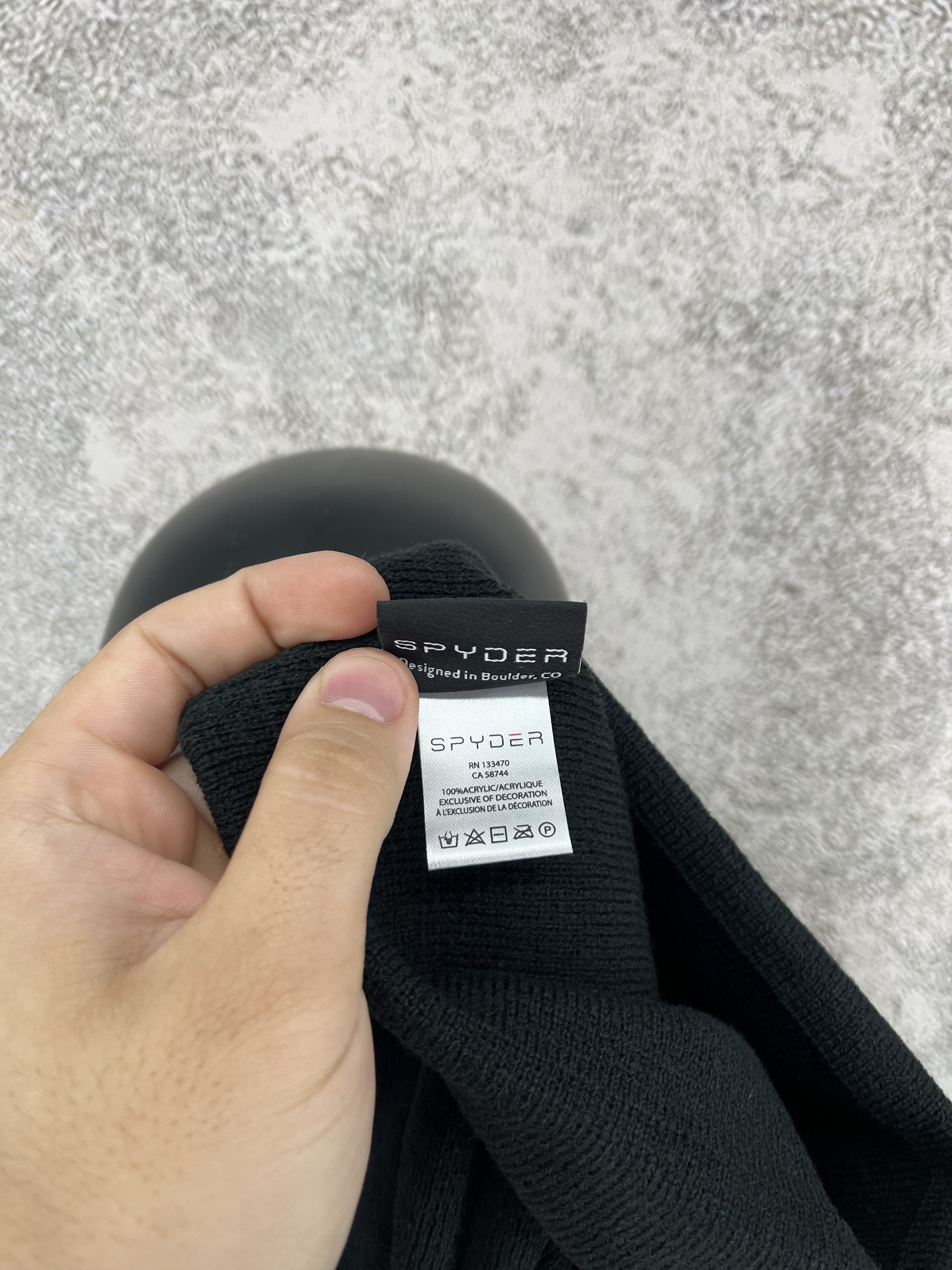 Spyder Spyder Wool Blend Beanies Hat for Men & Women Size ONE SIZE - 6 Thumbnail
