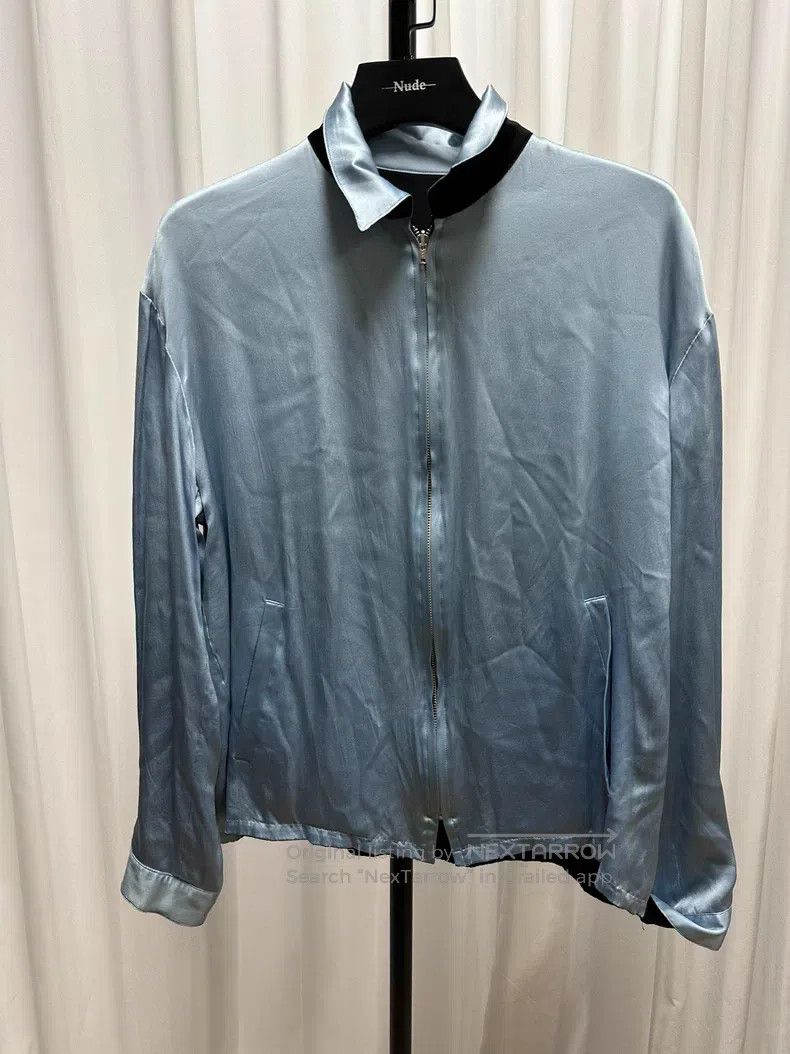 Yohji Yamamoto YOHJI YAMAMOTO Fuji Mountain Dragon Embroidered Silk Jacke Size US L / EU 52-54 / 3 - 7 Thumbnail