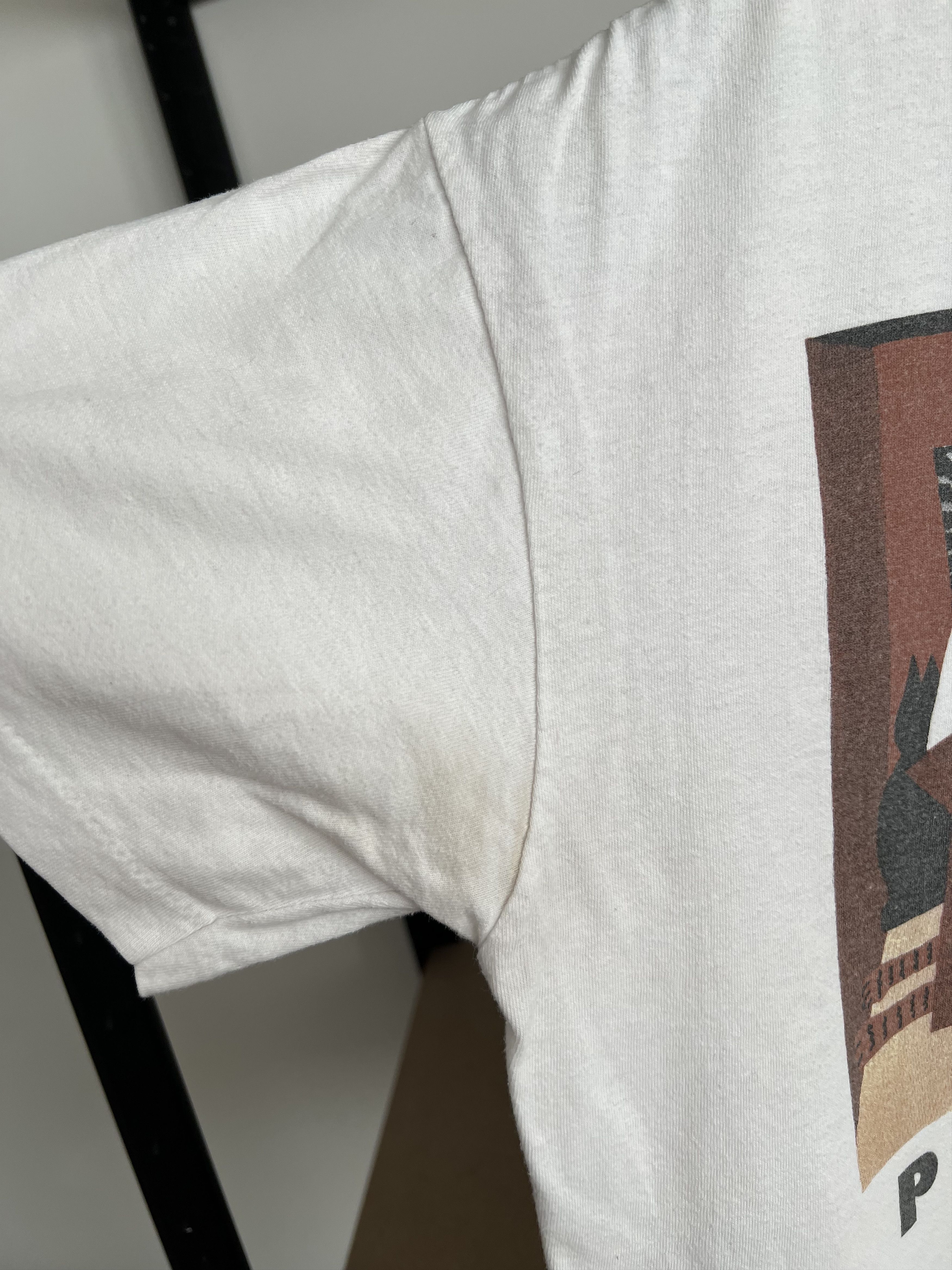 Arts & Science Vintage 1990 Picatso Pablo Picasso Parody Cat Art T-shirt Size US S / EU 44-46 / 1 - 8 Thumbnail
