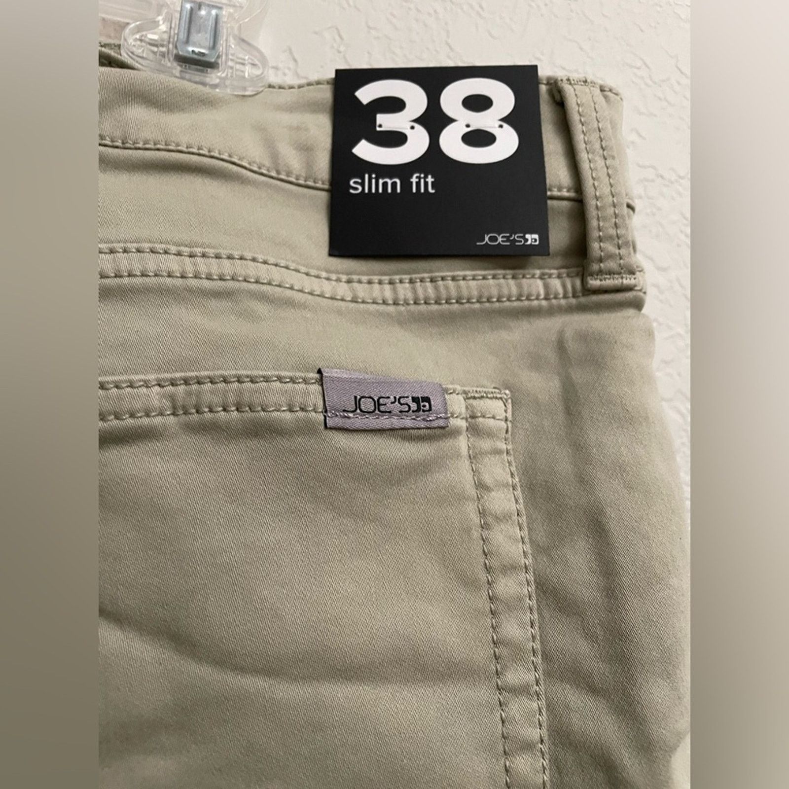 Joe's Joe's Jeans Mens Slim Fit French Terry Pant Sage - Size 38 Size US 38 / EU 54 - 5 Thumbnail