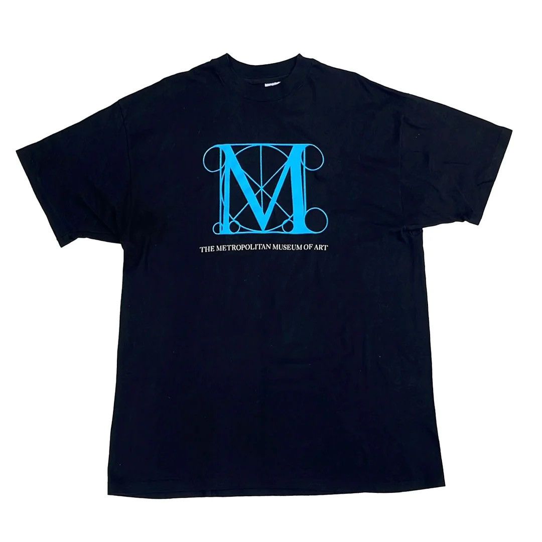Hanes Metropolitan Museum of Art 1990s Vintage MET NYC T-Shirt Size US XL / EU 56 / 4 - 1 Thumbnail