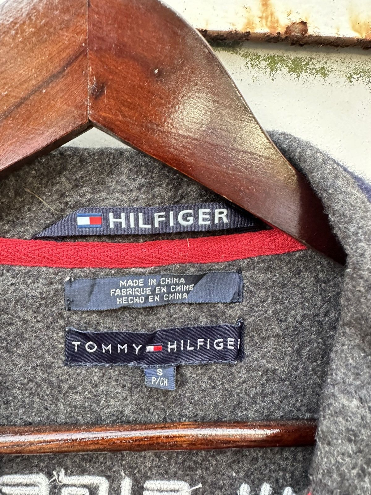 Tommy Hilfiger Tommy Hilfiger Wool Pullover Jacket Size US M / EU 48-50 / 2 - 7 Thumbnail