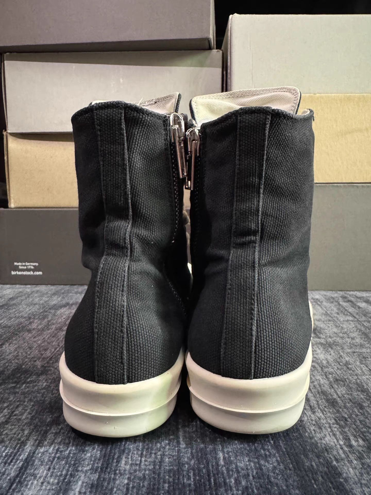 Rick Owens Rick Owens DRKSHDW Satin High Top Size US 8.5 / EU 41-42 - 6 Thumbnail