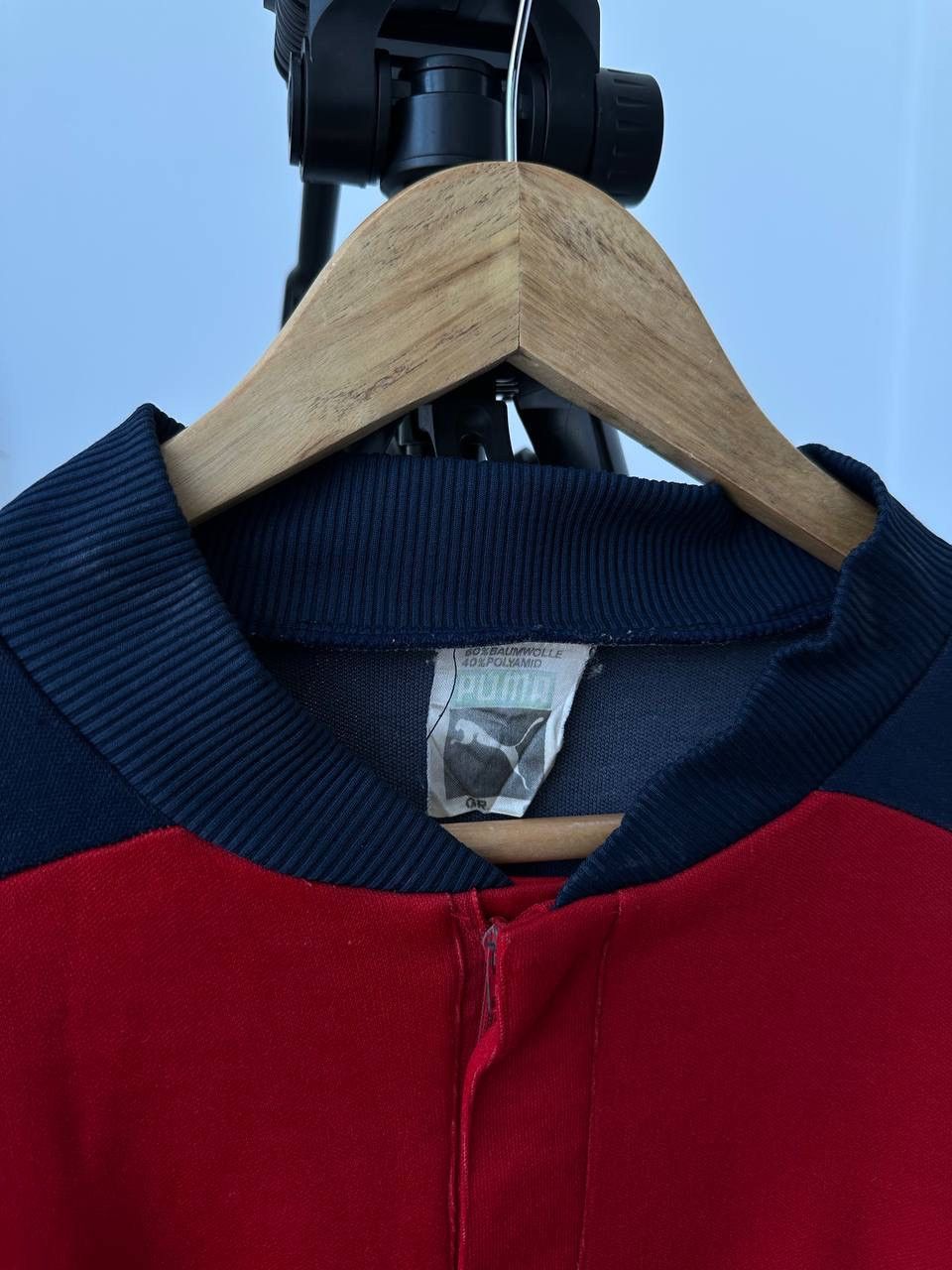 Japanese Brand × Vintage Vintage Football Soccer Jersey Puma 90s Red Sweatshirt Size US M / EU 48-50 / 2 - 10 Thumbnail