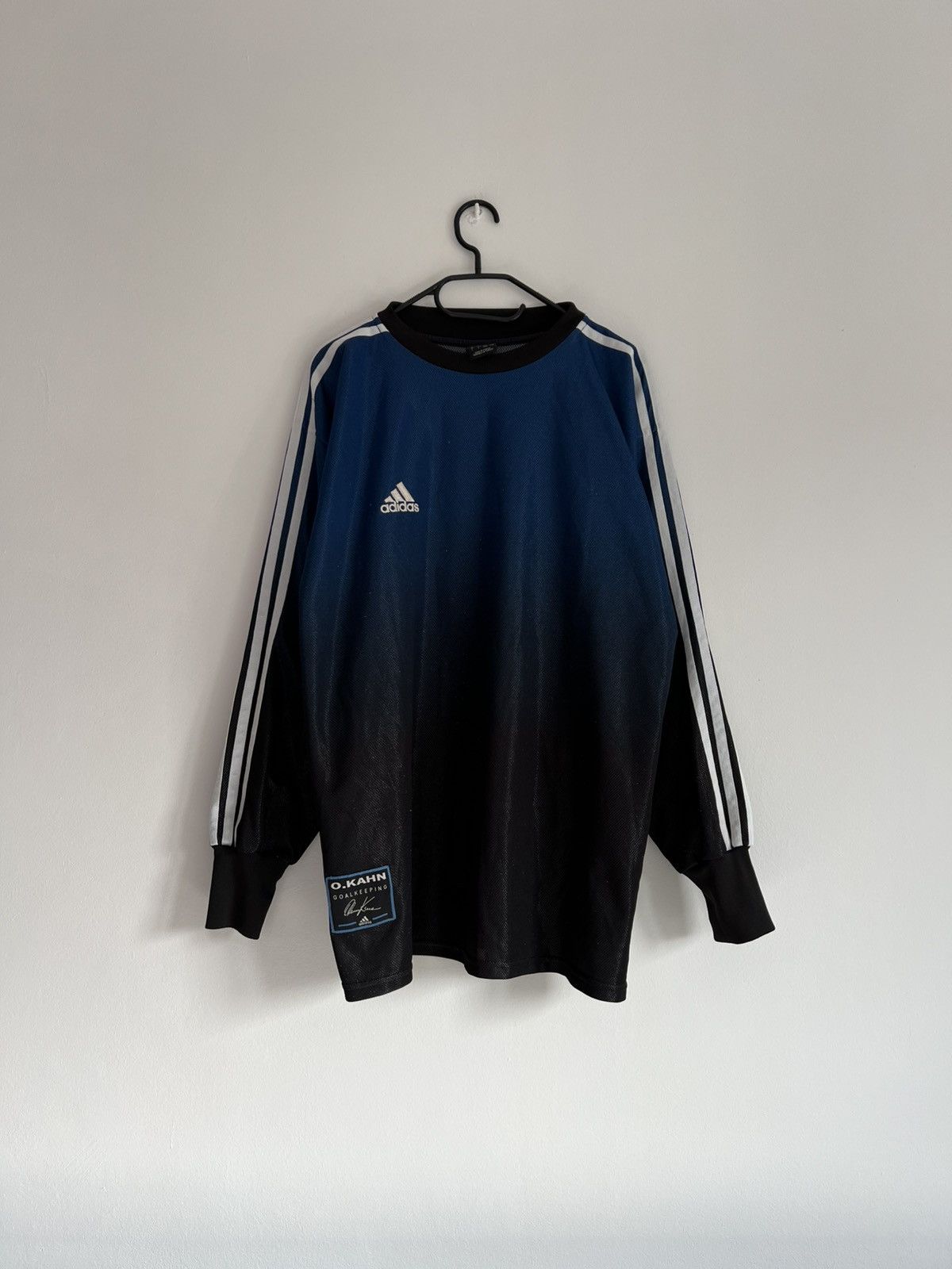 Oliver Kahn 1990's Adidas Goalkeeper Shirt