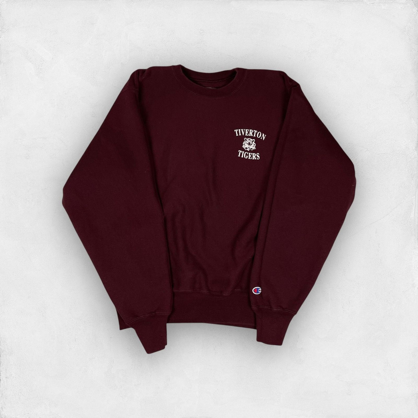 Champion × Vintage Champion Reverse Weave Men Tiverton Tigers Sweatshirt Medium Size US M / EU 48-50 / 2 - 1 Thumbnail