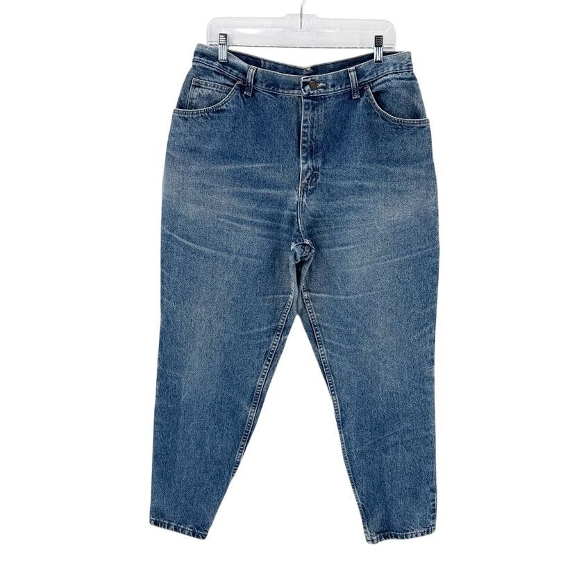Vintage Vintage Gitano high waisted tapered 80s 90s jeans size 18P Size 36" / US 14 / IT 50 - 1 Thumbnail