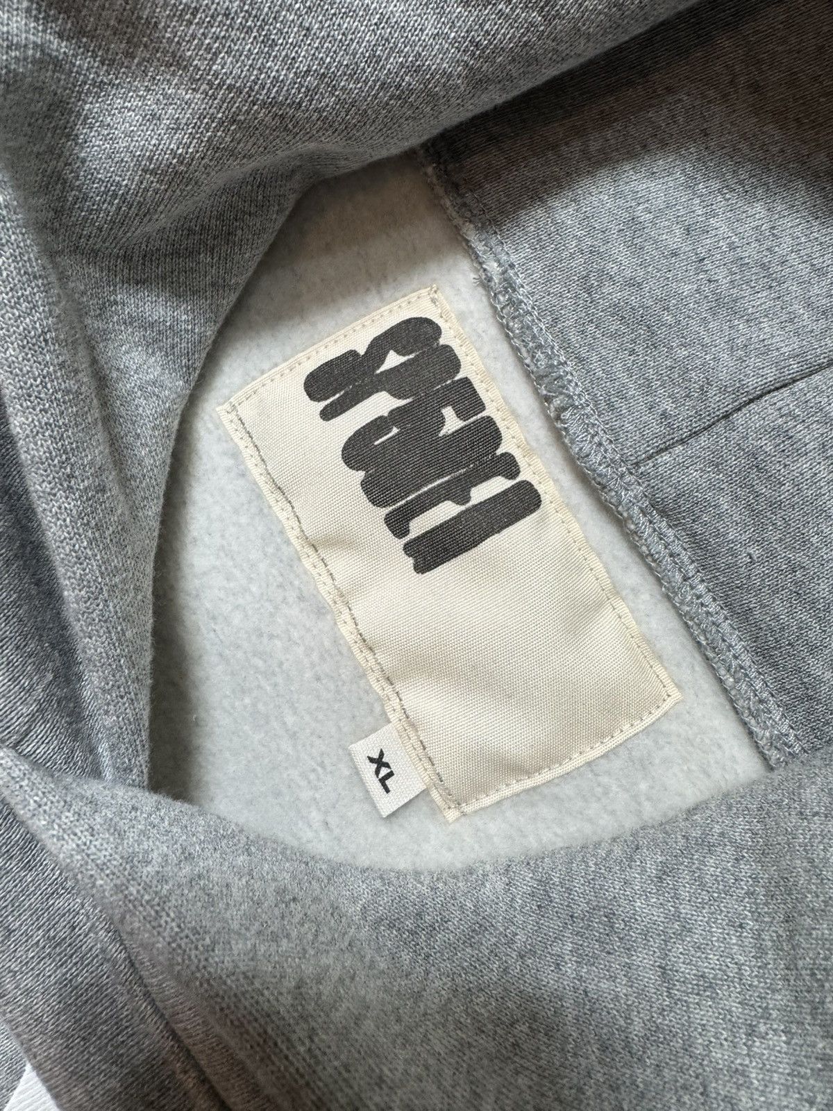 Sp5der Sp5der Beluga Hoodie “Dark Heather Grey” Size XXL Size US XXL / EU 58 / 5 - 6 Thumbnail